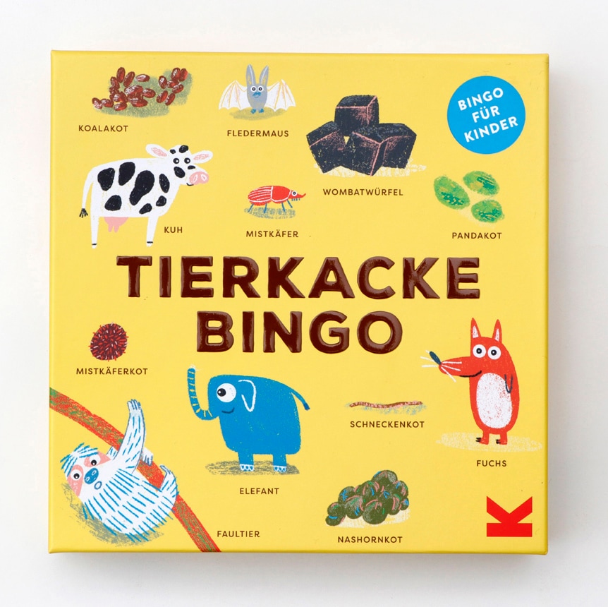 Spiel »Tierkacke-Bingo«