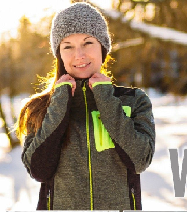 DEPROC Active Strickfleecejacke »WHITECOURT Waffelfleece WOMEN«, auch in Großen Größen erhältlich