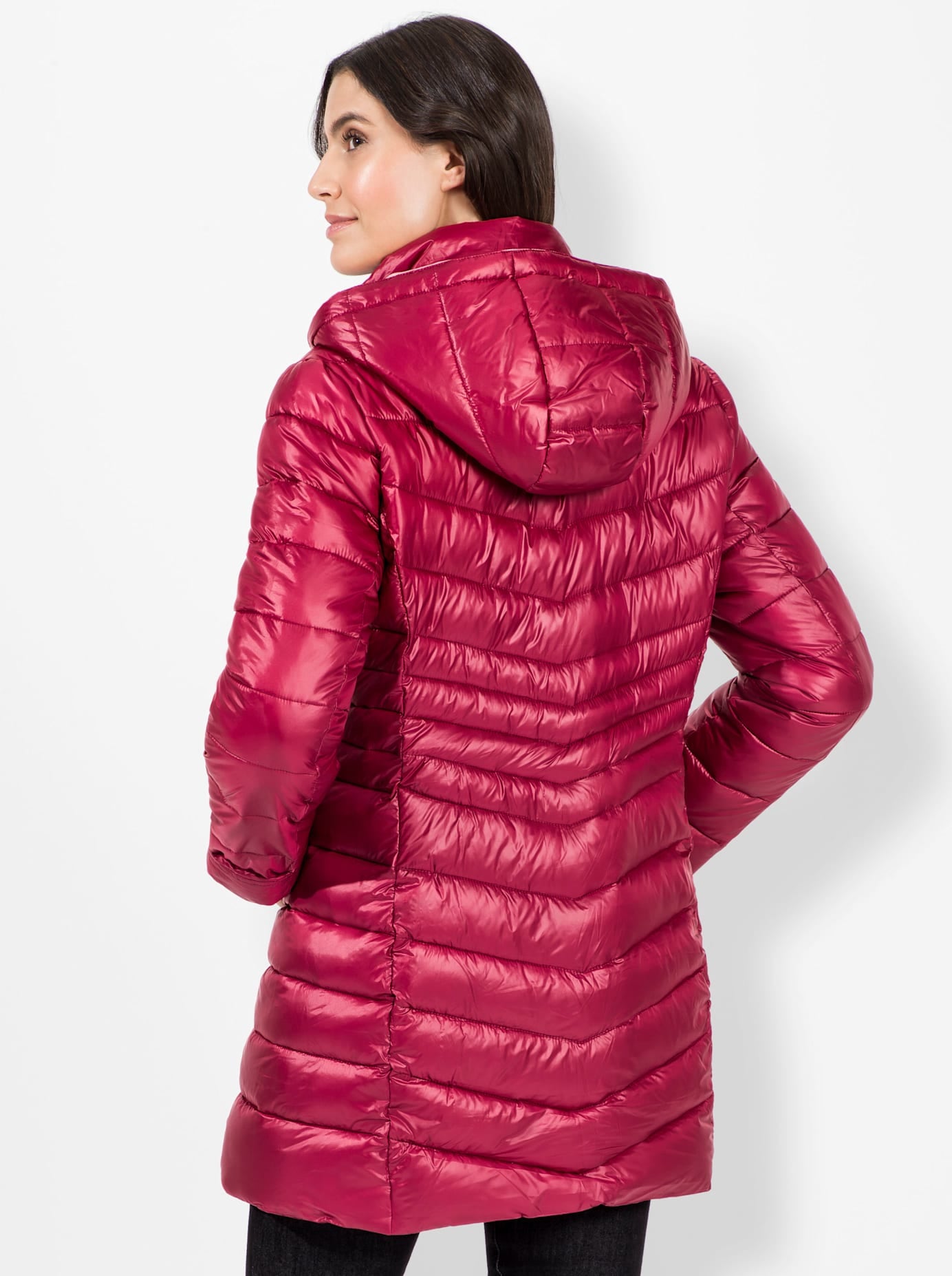 Inspirationen Steppjacke, mit Kapuze
