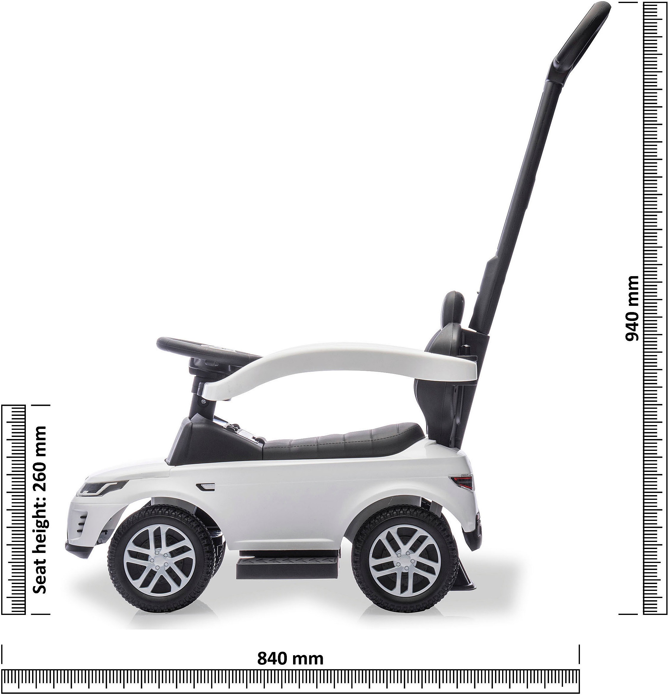 Jamara Rutscherauto »Land Rover Discovery 3in1« mit Sound