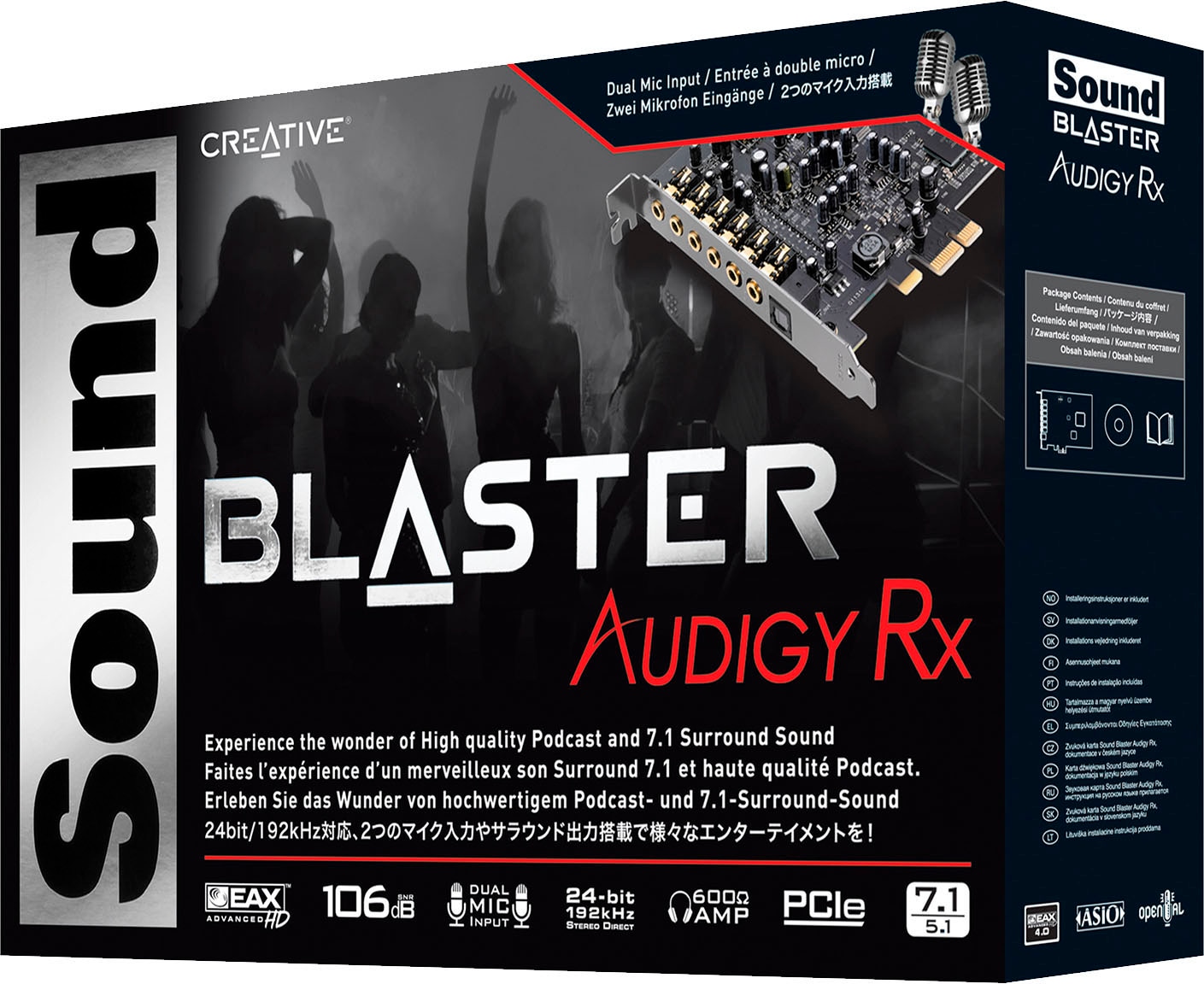 Creative Soundkarte »Sound Blaster Audigy RX«
