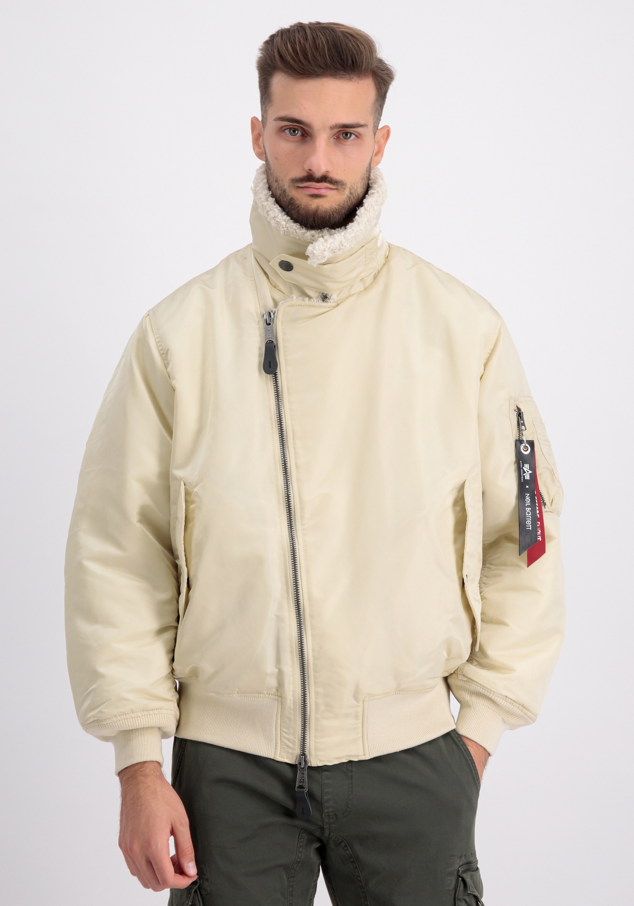 Alpha Industries Bomberjacke »Alpha Industries Men - Bomber Jackets NB MA-1 B-3 Biker Jacket«