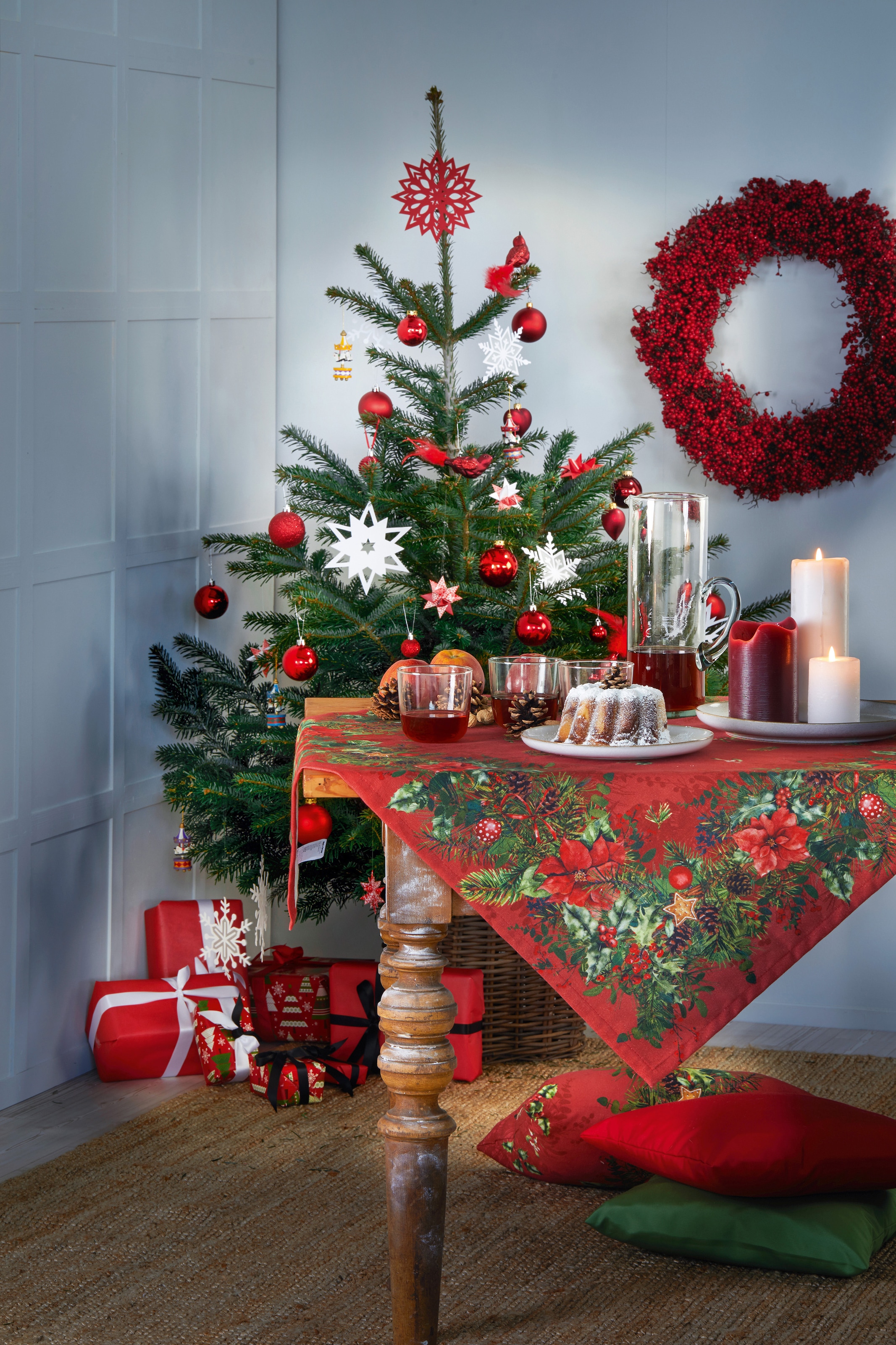 Weihnachtsdeko, »3607 Weihnachten«, kaufen APELT (1 online Digitaldruck Winterwelt, Mitteldecke St.),