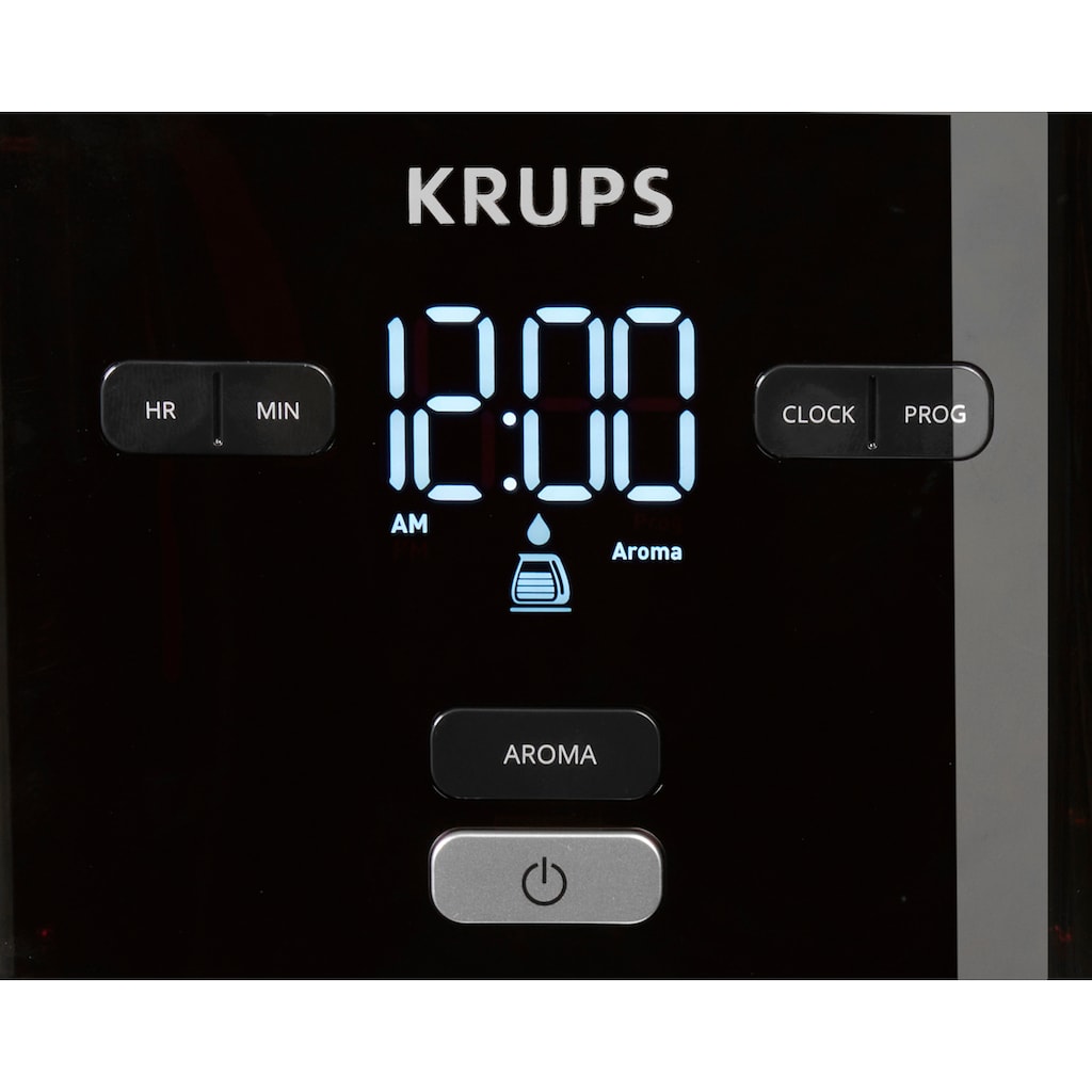 Krups Filterkaffeemaschine »KM6008 Smart'n Light«, 1,25 l Kaffeekanne