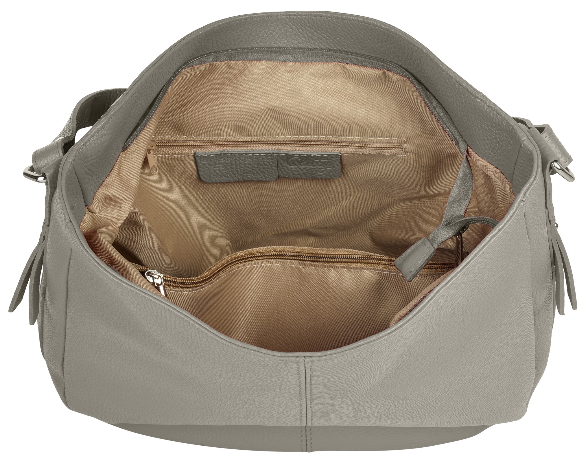 Cluty Shopper, echt Leder, Made in Italy