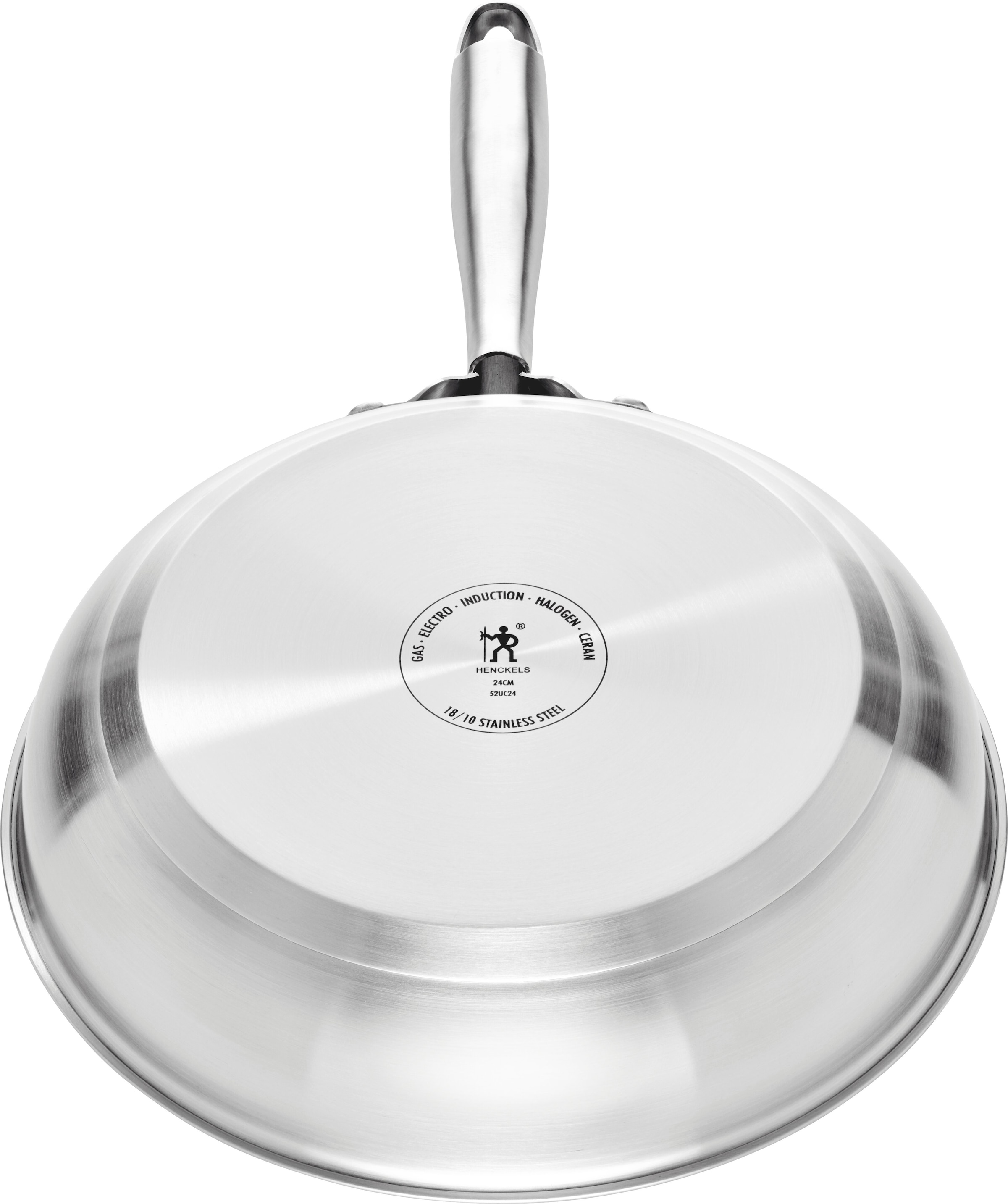 HENCKELS by ZWILLING Bratpfanne »Glace« Edelstahl 1 tlg. Hochwertiger Edelstahl, Ideal für scharfes Anbraten, Induktion
