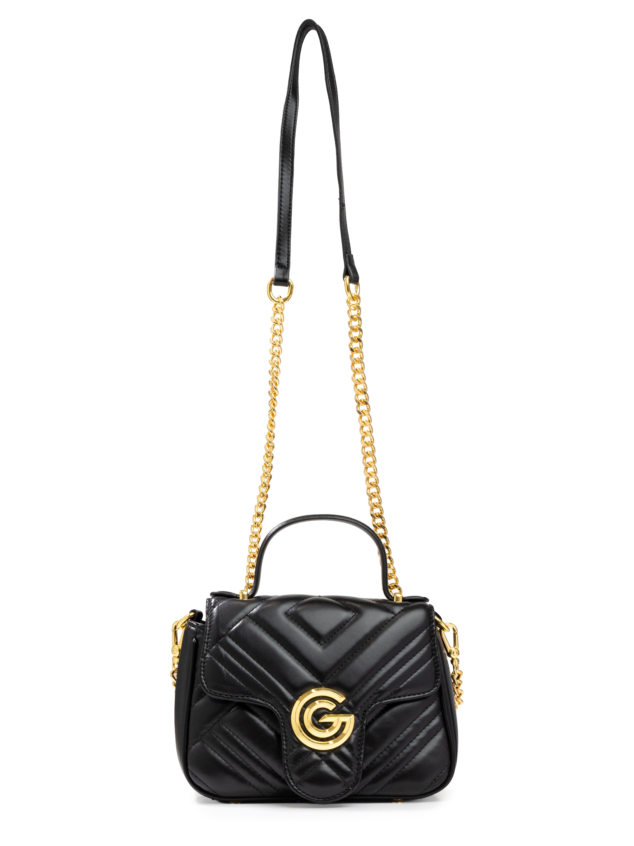 Gabriella GUCCI Handtasche »KATTY« Damen Umhängetasche, Handtasche, Tragetasche mit Logoverzierung