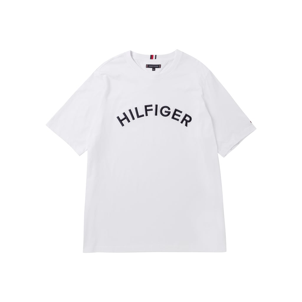 Tommy Hilfiger Big & Tall T-Shirt (1 tlg.) mit Tommy Hilfiger Flag linke Seitennaht Tommy Hilfiger Big & Tall T-Shirt (1 tlg.) mit Tommy Hilfiger Flag linke Seitennaht