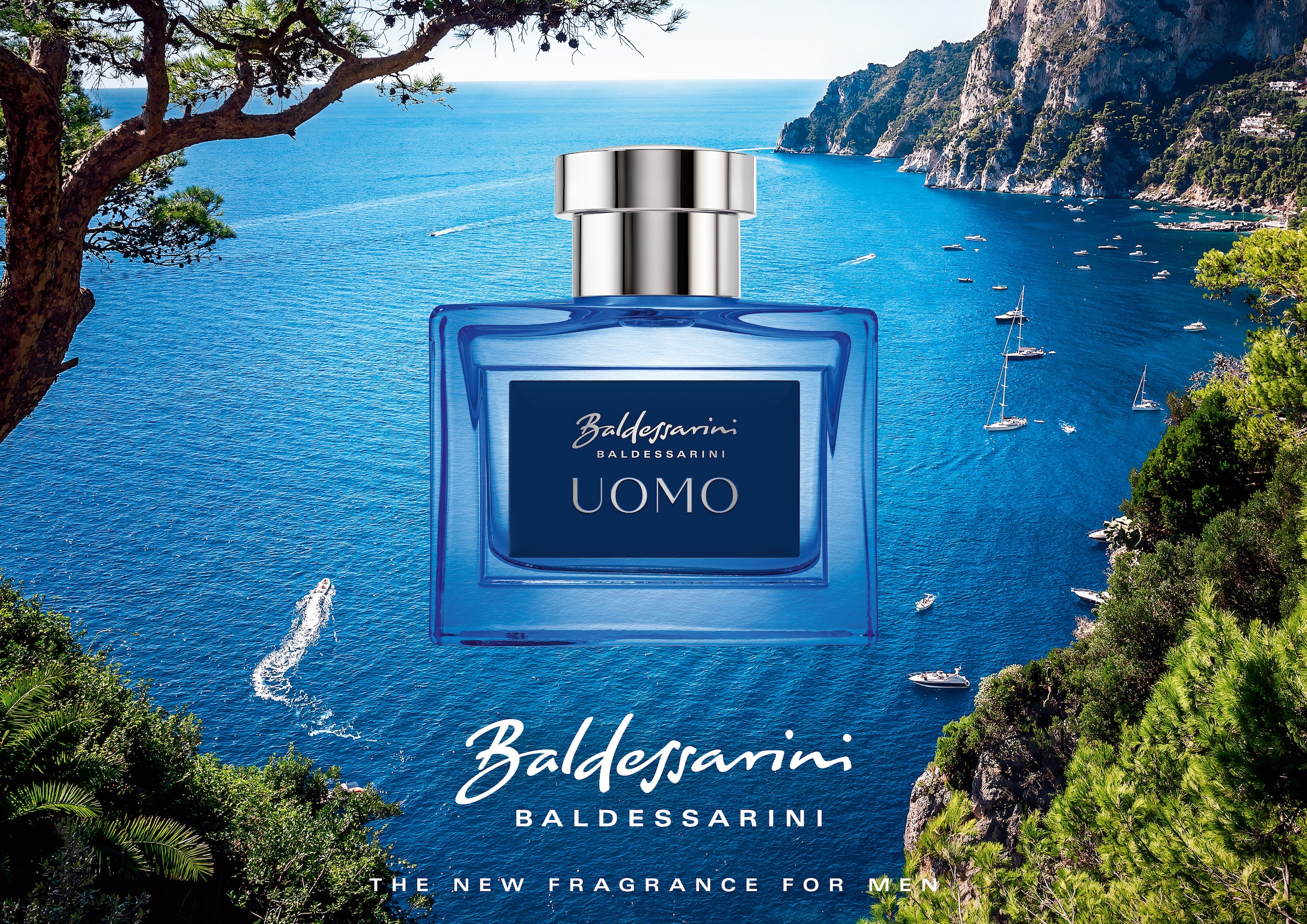 BALDESSARINI Eau de Toilette »Uomo«, (Packung, 1 tlg.)