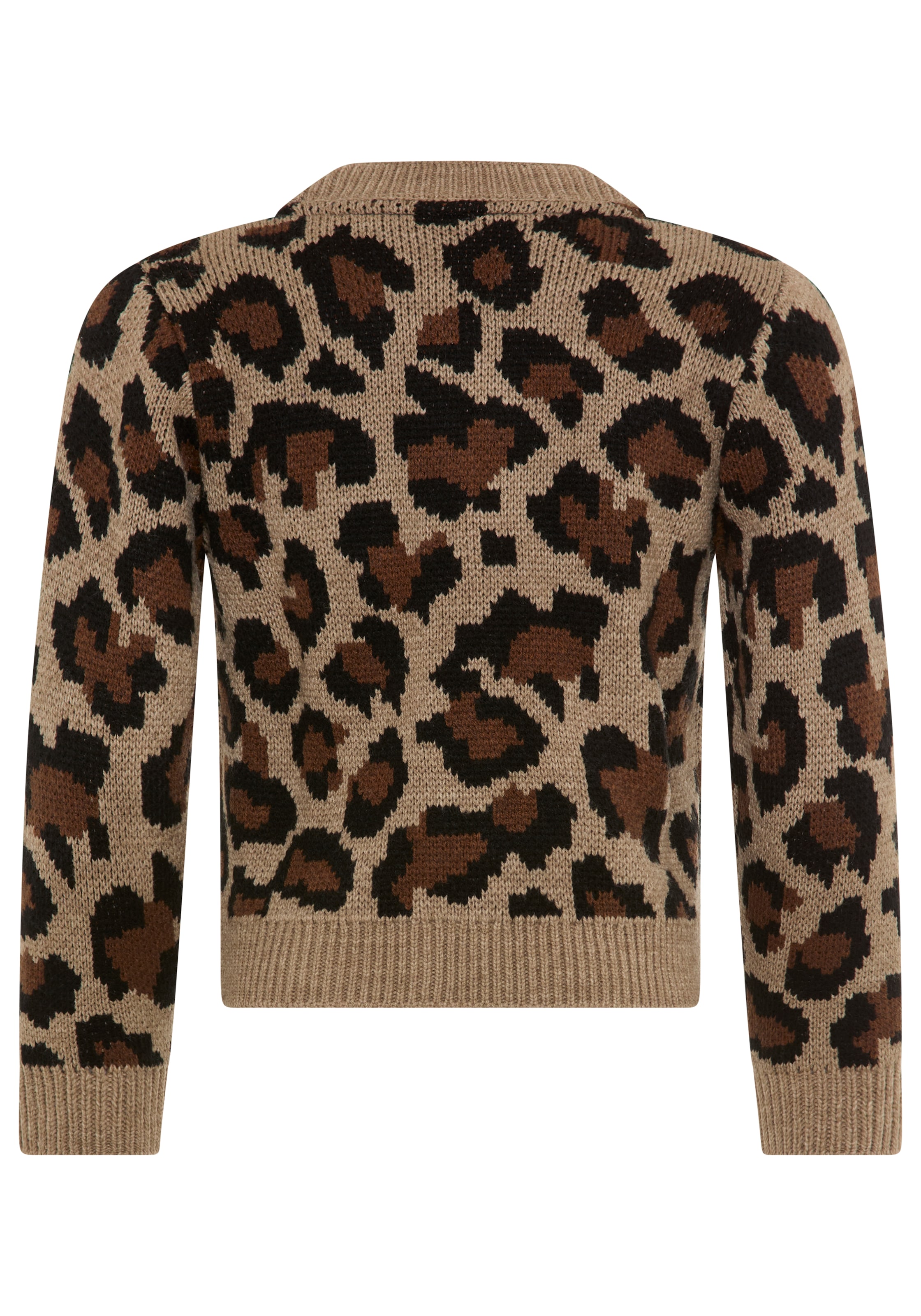 KIDSWORLD Strickjacke »Strickjacke mit Leo-Muster« Strickjacke in Leo-Optik