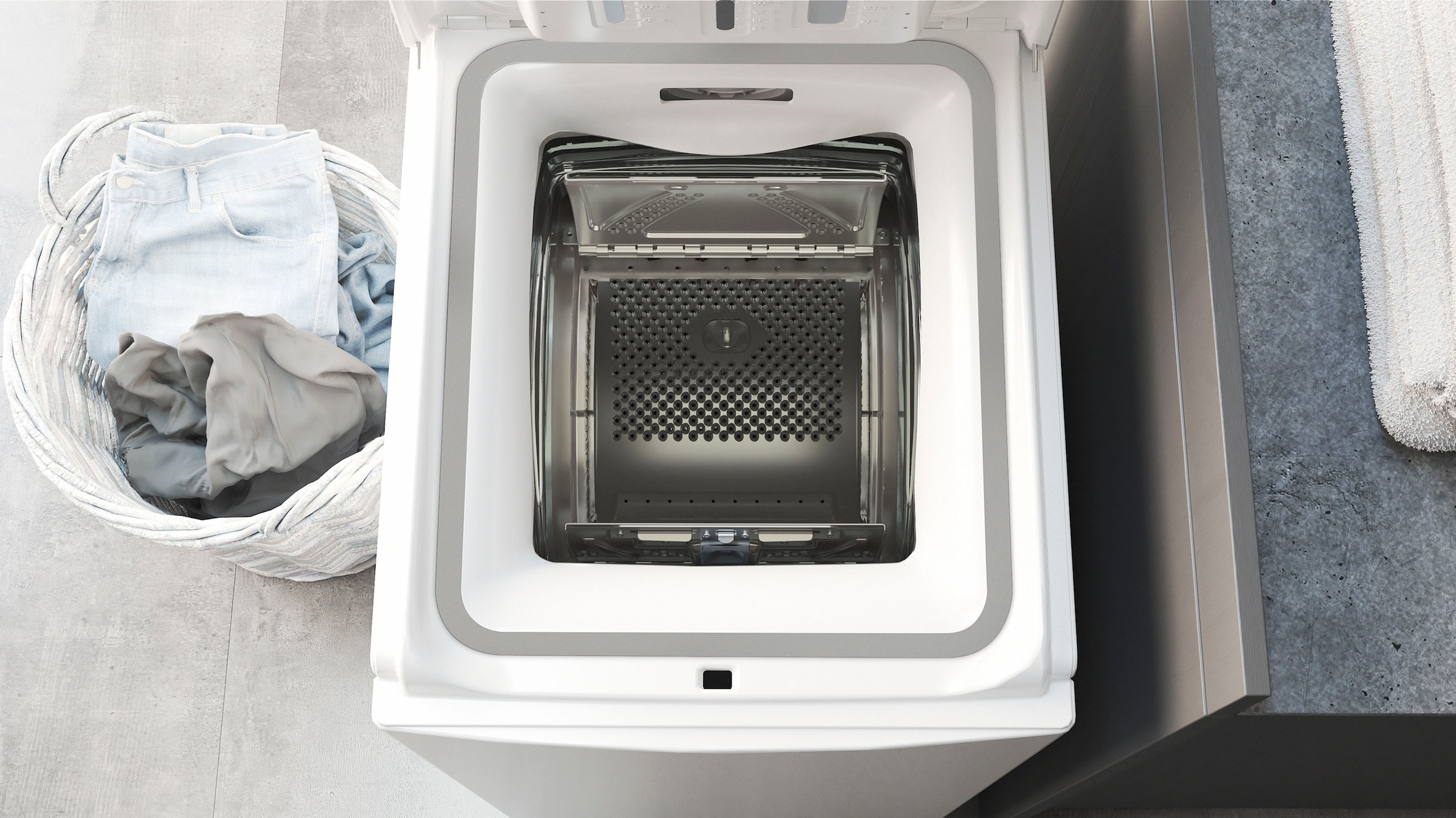 BAUKNECHT Waschmaschine Toplader »WMT Garantie C, Z 6,5 6513 Z Eco Jahren XXL Smart kg, 6513 WMT 1200 U/min Eco 3 Smart mit C«