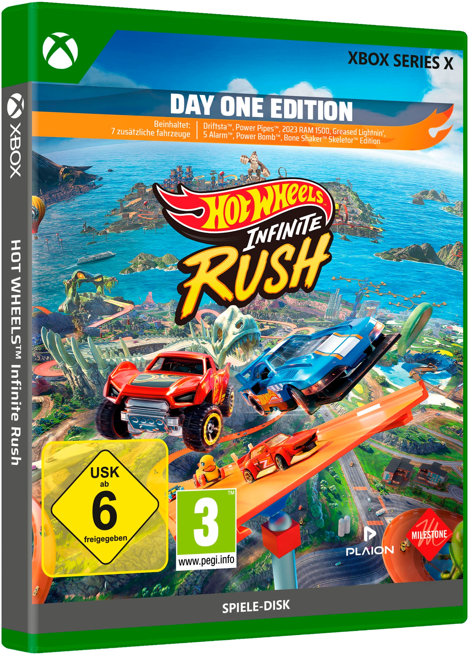 Milestone Spielesoftware »Hot Wheels Infinite Rush Day One Edition« Xbox Series X
