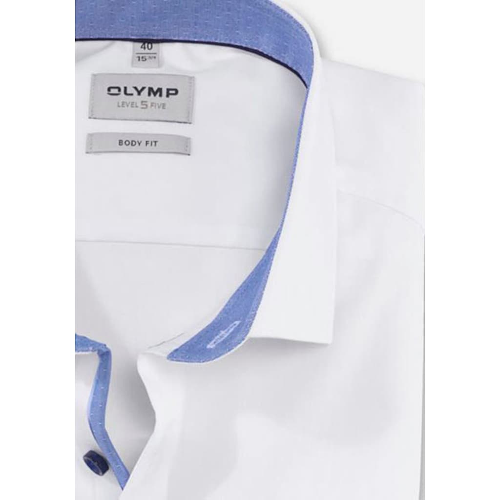 OLYMP Kurzarmhemd »Level 5«, in 24/7 Dynamic Flex Quality