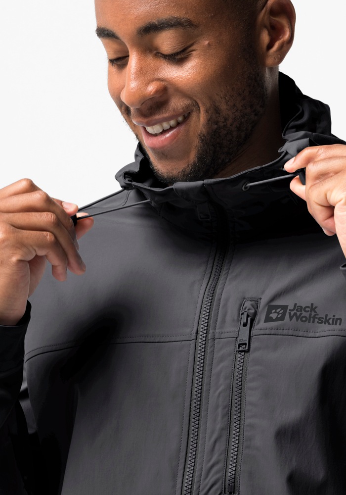 Jack Wolfskin Windbreaker »DESERT WIND JACKET M«, mit Kapuze