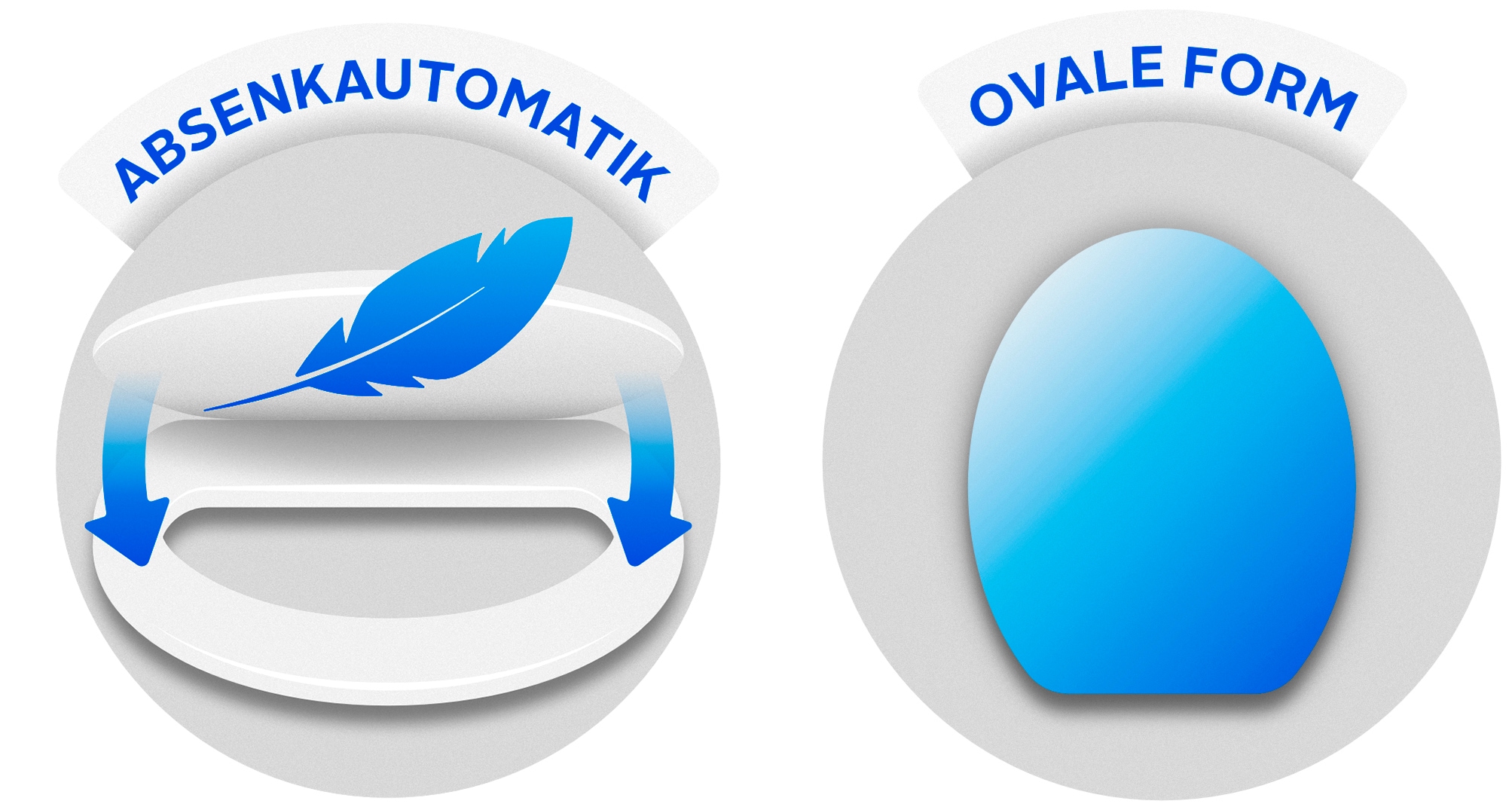 CORNAT WC-Sitz »Klassisch weißer Look - Pflegeleichter Duroplast - Absenkautomatik«
