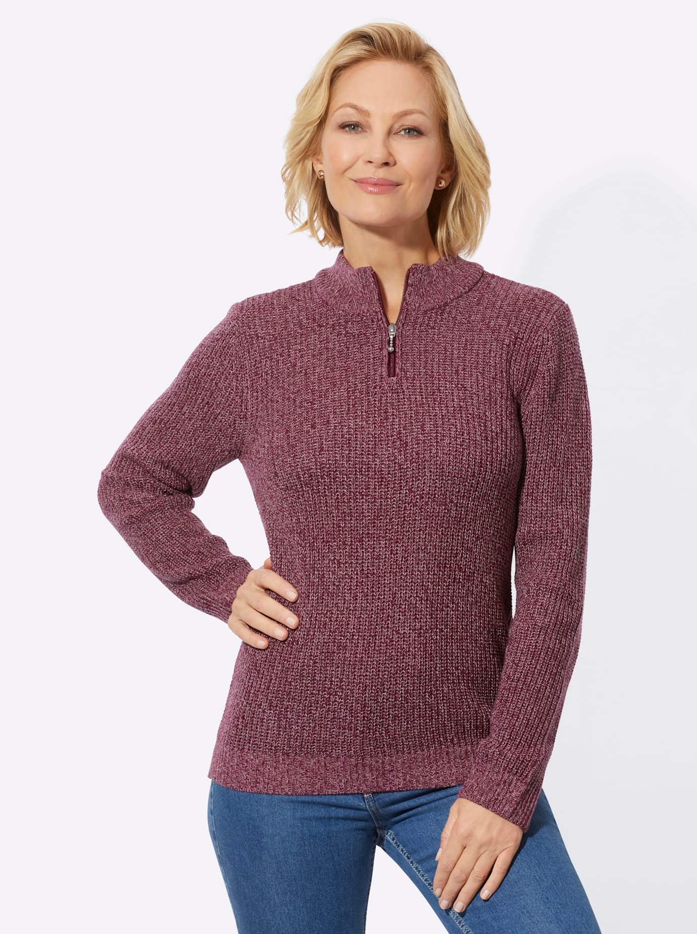 Classic Basics Stehkragenpullover »Stehkragen-Pullover«