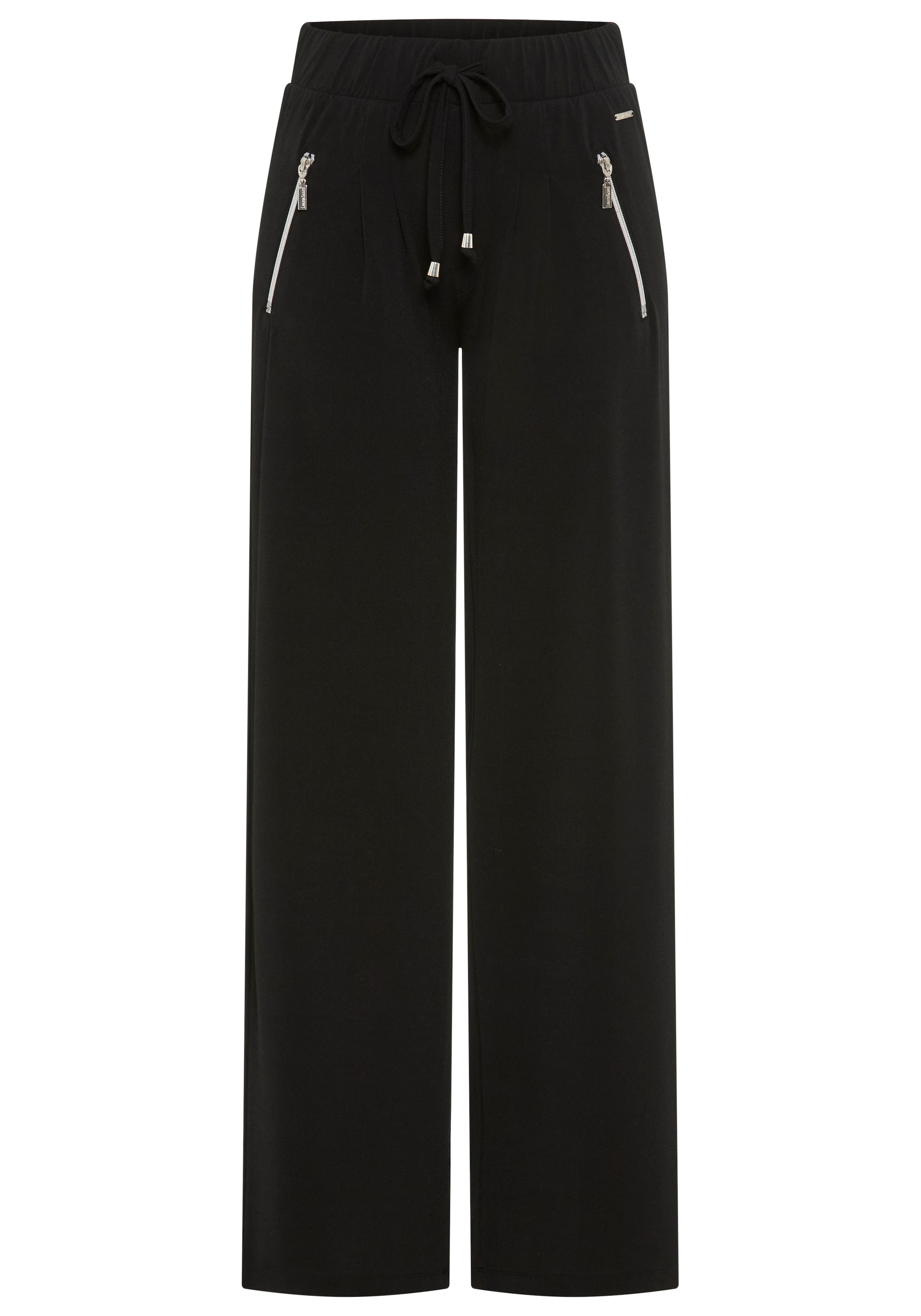 Laura Scott Jerseyhose  Bequemer Stoff mit Reißverschlusstaschen