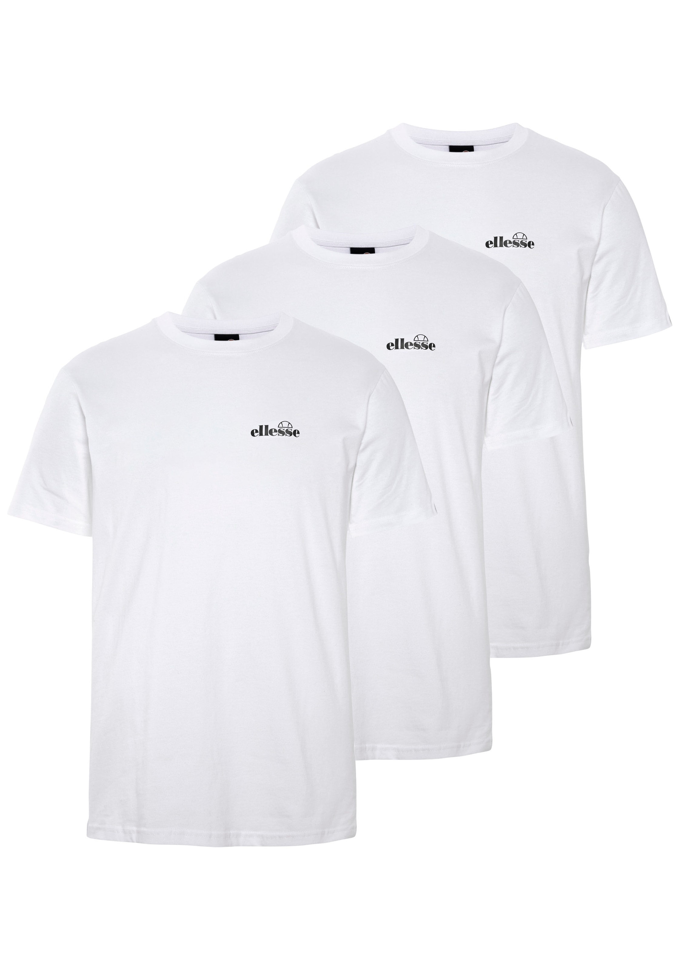 ellesse T-Shirt »AZZINI TEE (3 PACK)«