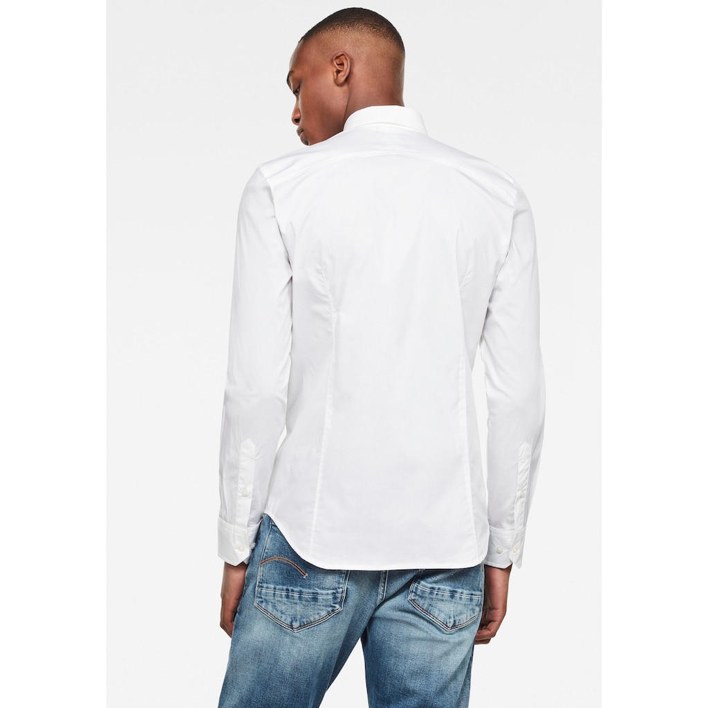 G-Star RAW Langarmhemd »Dressed Super Slim Hemd«