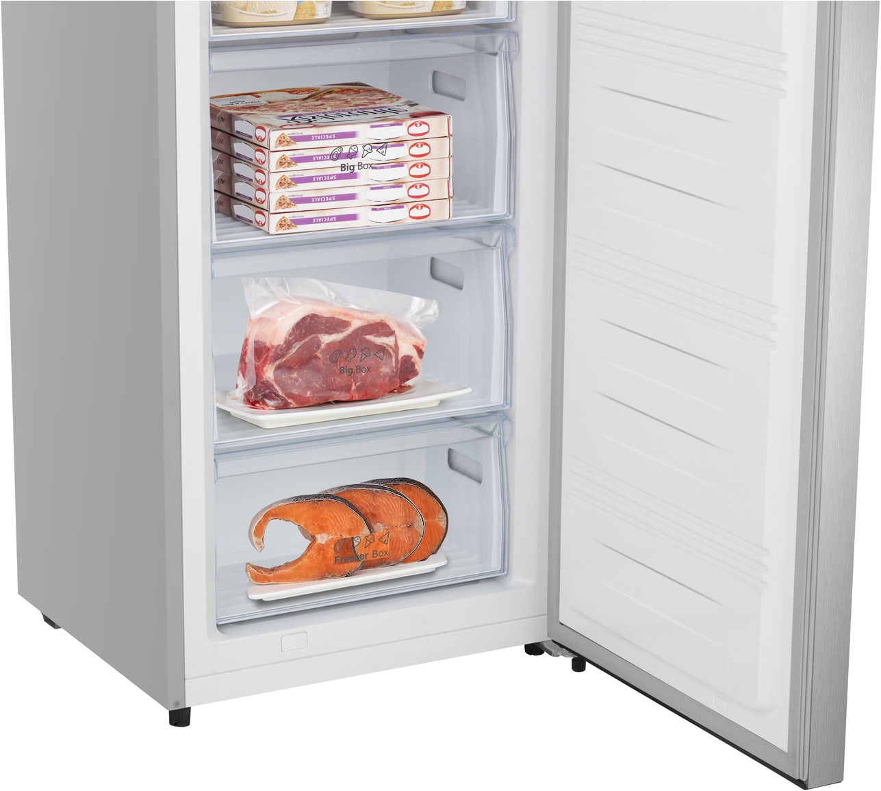 Hisense Gefrierschrank »FF3N229NEIC« 172 cm hoch 59,5 cm breit LED Display