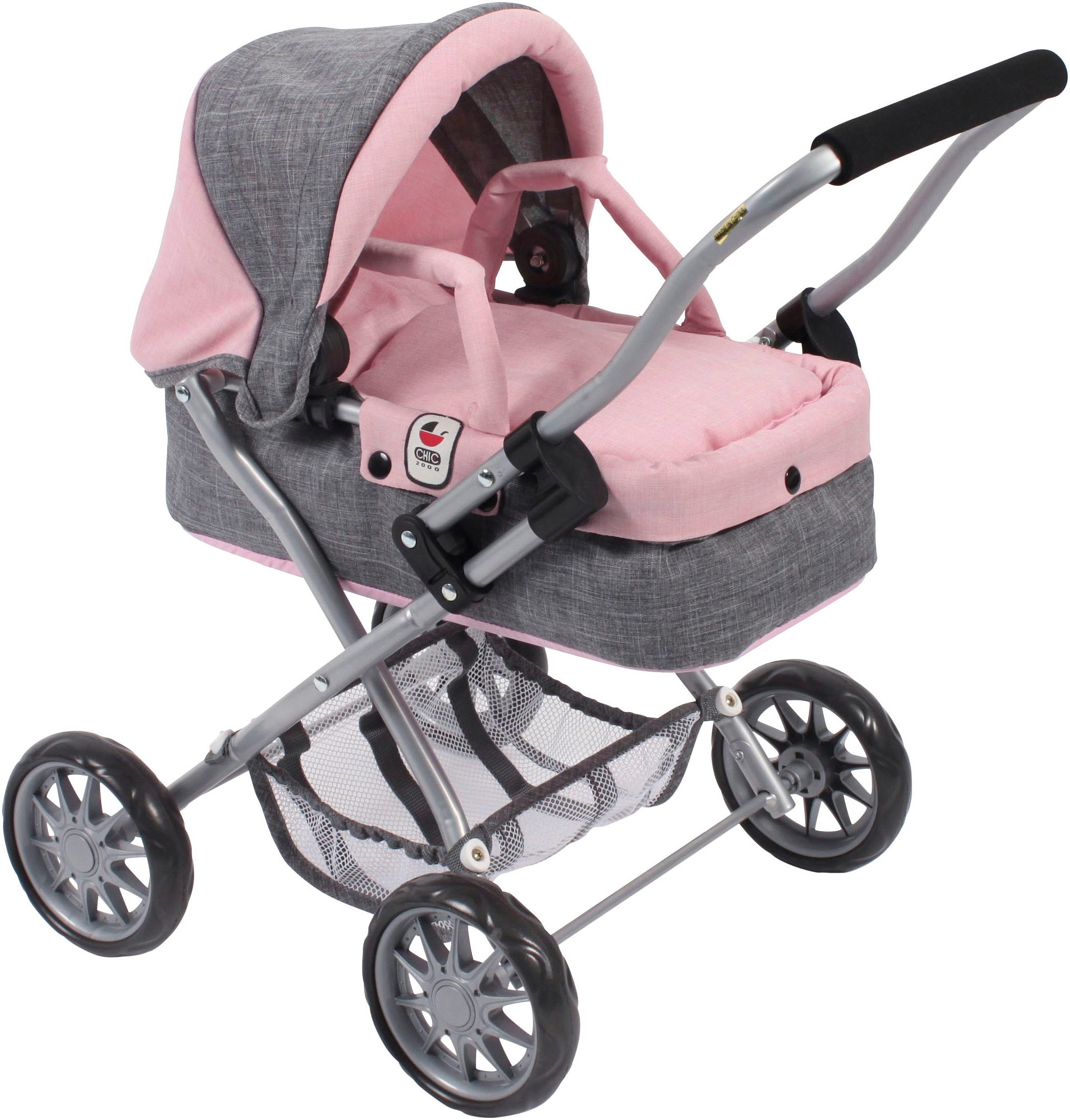 CHIC2000 Puppenwagen »Smarty, Melange rosa«