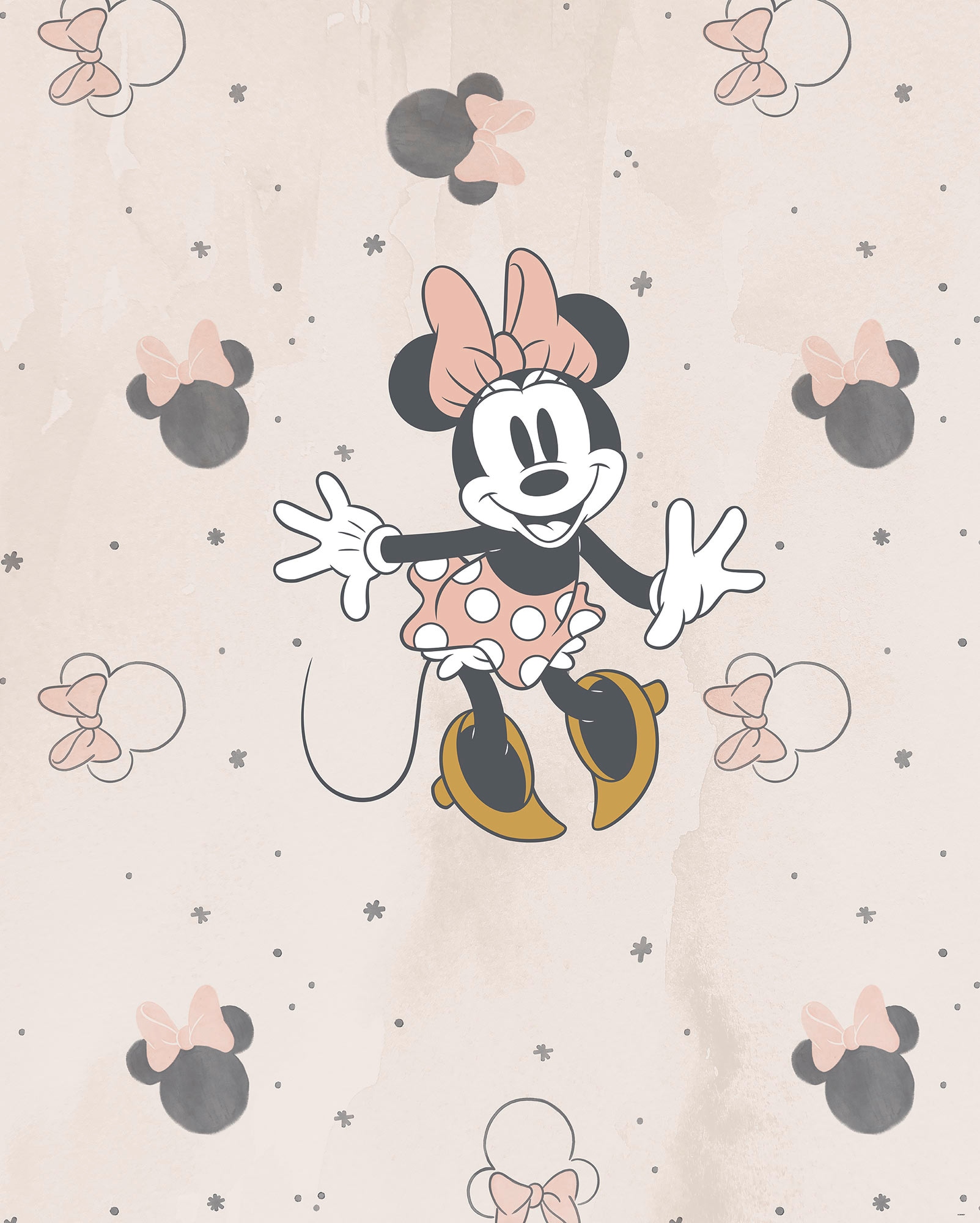 Komar Fototapete »Minnie Party Mouse«, Comic, 200x250 cm (Breite x Höhe)  online kaufen | mit 3 Jahren XXL Garantie