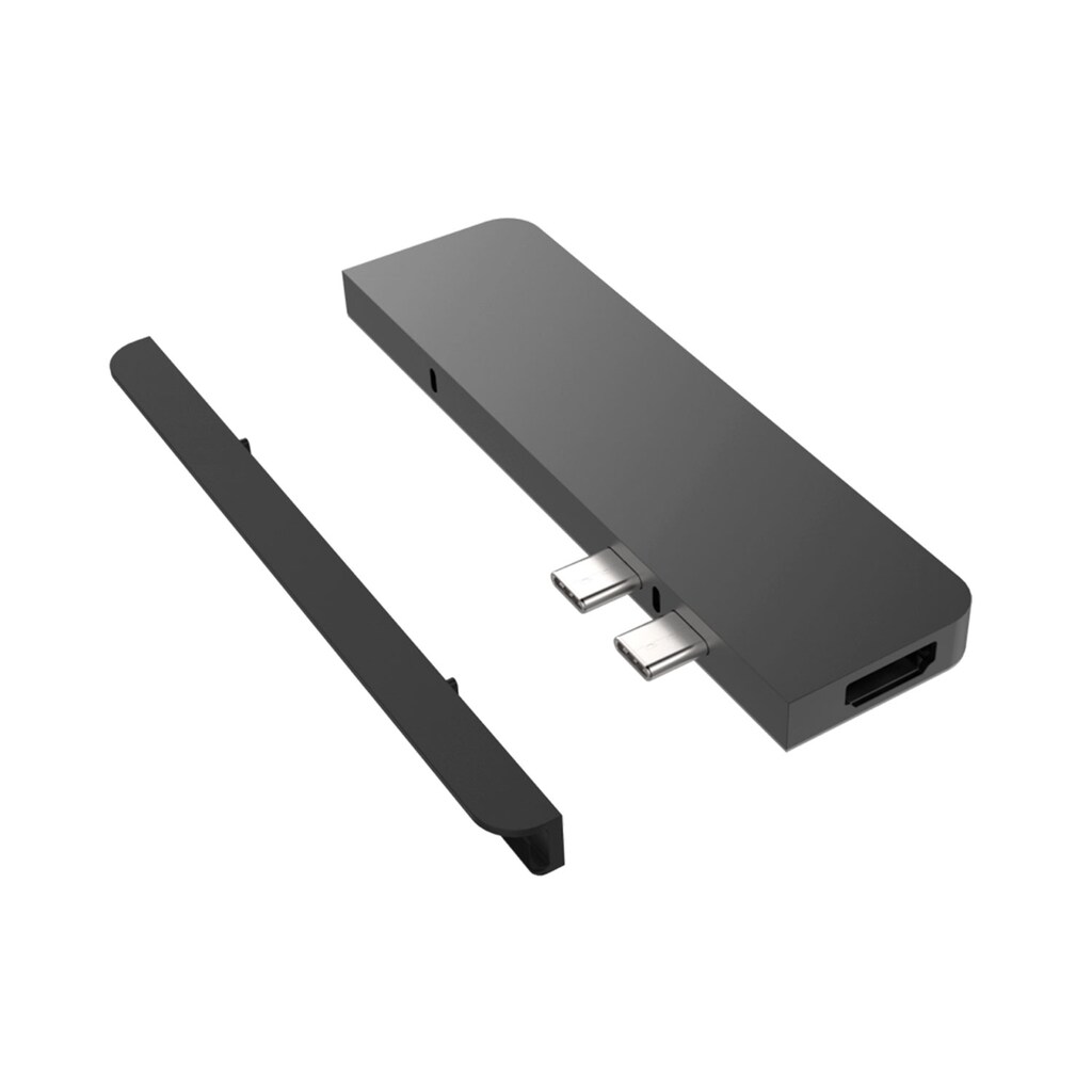 Hyper Notebook-Adapter »HyperDrive DUO 7-in-2 USB-C Hub«, USB-C zu HDMI-USB-C-USB Typ A