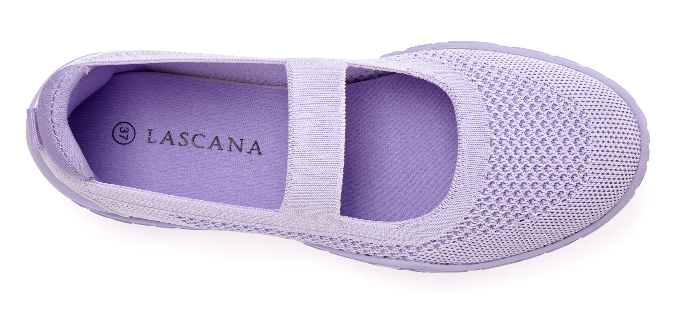 LASCANA Sneaker Ballerinas, Freizeitschuh, Slipper, Halbschuh, Slip On Sneaker superleicht VEGAN