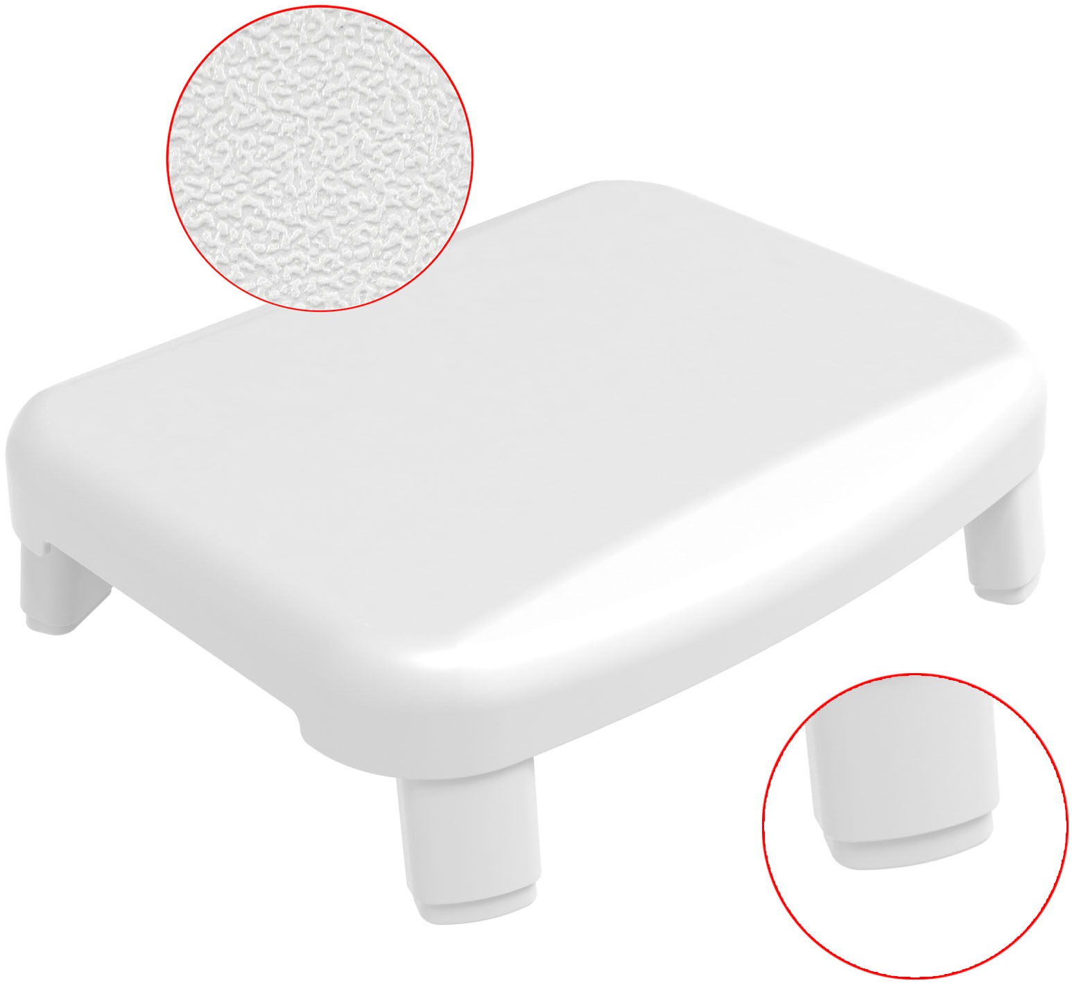 Bischof Bad-Stufe »Easy Step« Belastbarkeit bis 200Kg, hohe Standsicherheit.