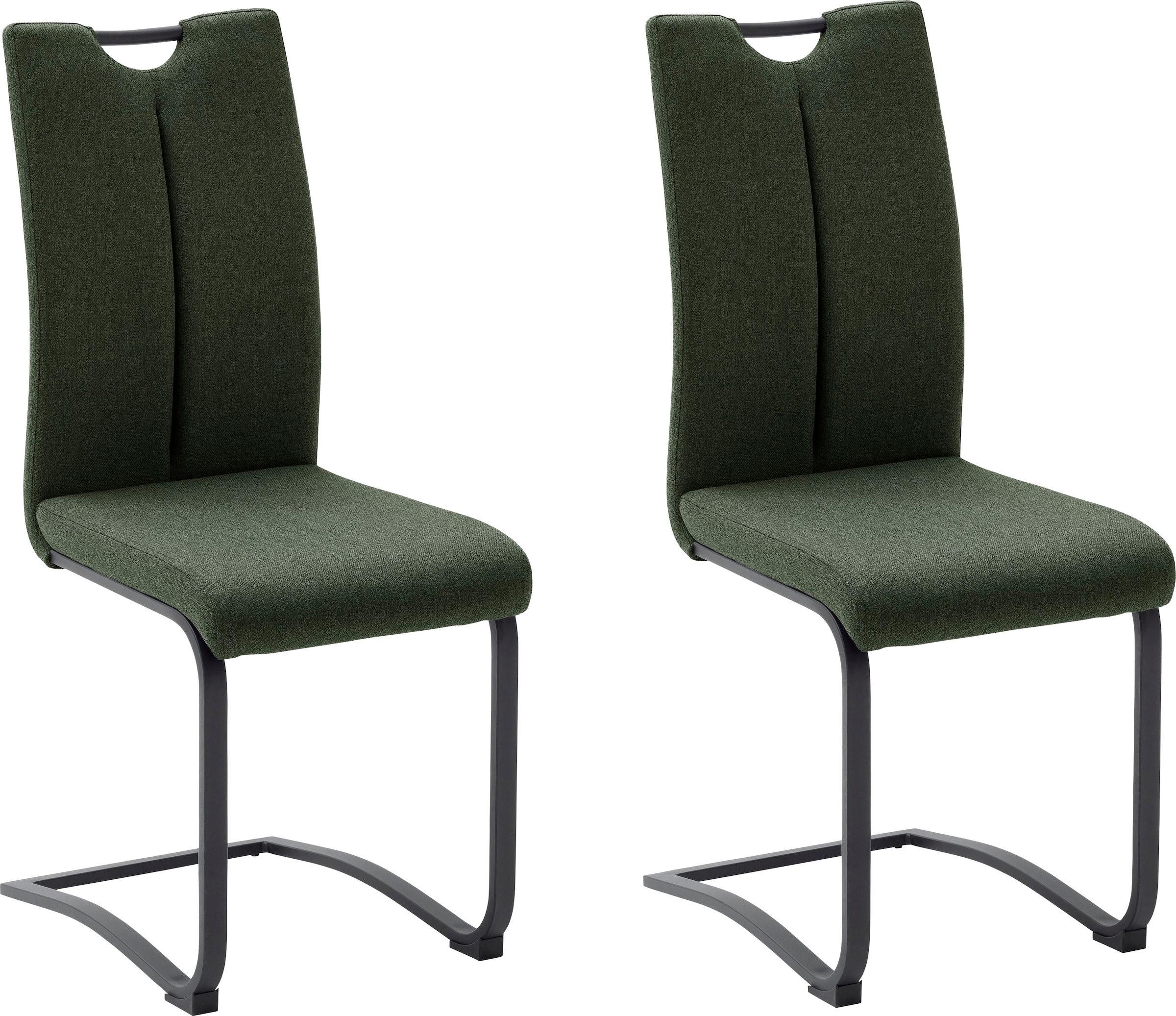 MCA furniture Freischwinger »Sambia«, (Set), 4 St., 4-er Set, Stuhl mit Stoffbezug und... kaufen