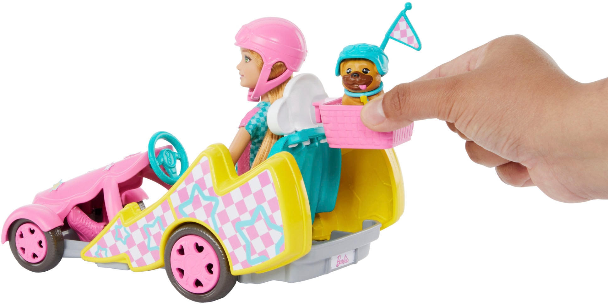 Barbie Puppen Fahrzeug »Stacie Go-Kart«, inklusive Puppe Stacie