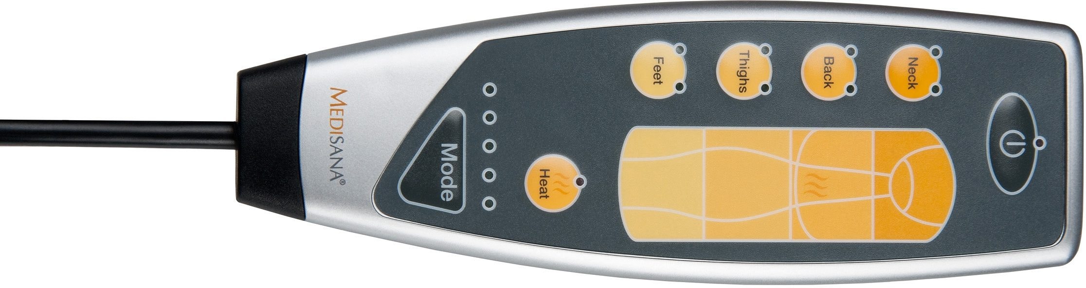 Medisana Massagematte »MM 825«, 4 Massagezonen, 2 Intensitätsstufen, Vibrationsmassage, Wärmefunktion