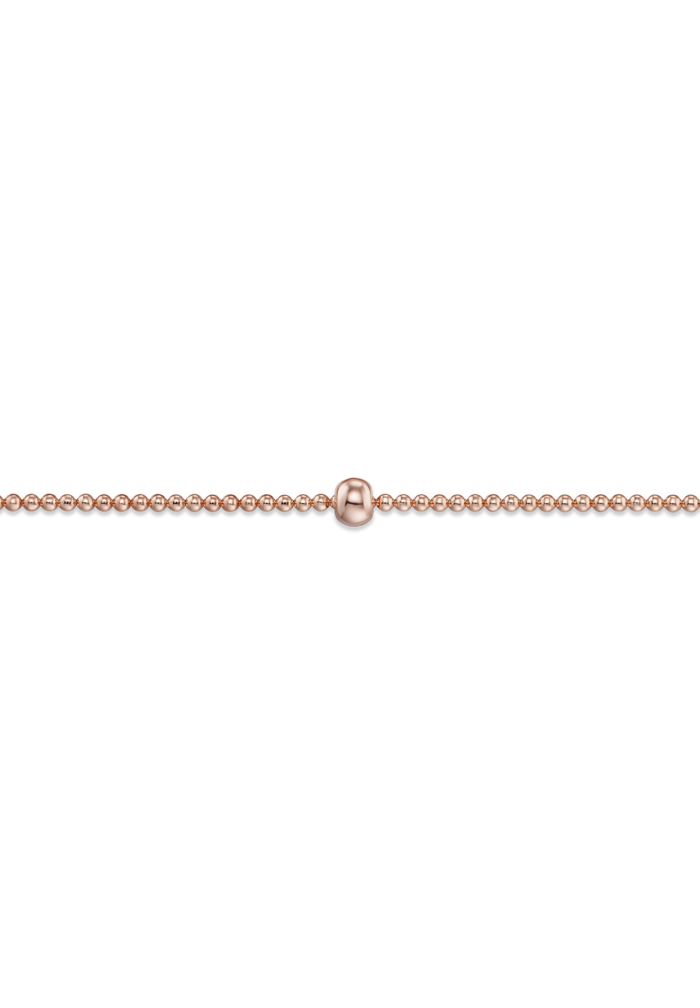 ONE ELEMENT Silberarmband »Armband Kugelkette aus 925 Silber Ø 54,0 mm mit Gummiband«