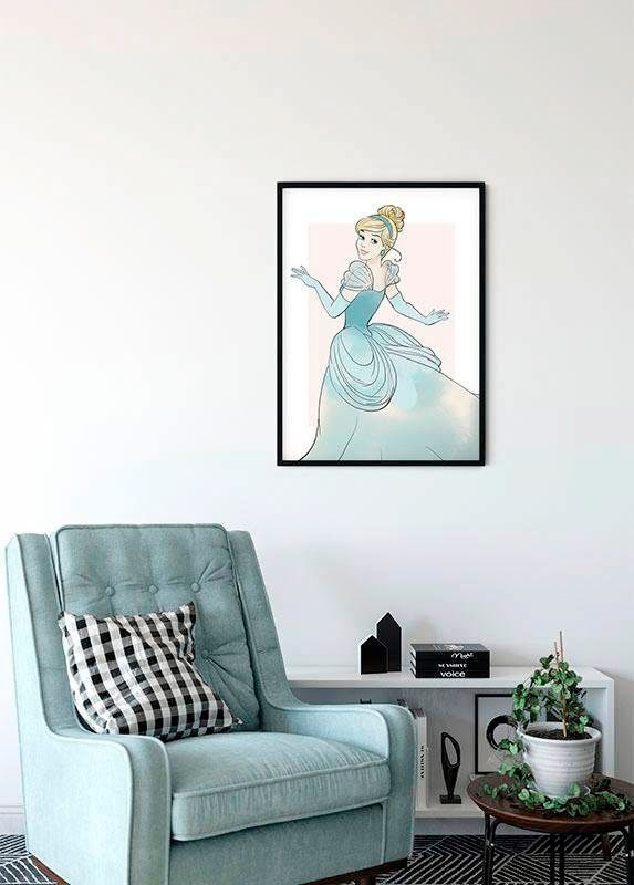 Komar Poster »Cinderella Beauty«, Disney, (1 St.), Kinderzimmer,  Schlafzimmer, Wohnzimmer online kaufen | mit 3 Jahren XXL Garantie