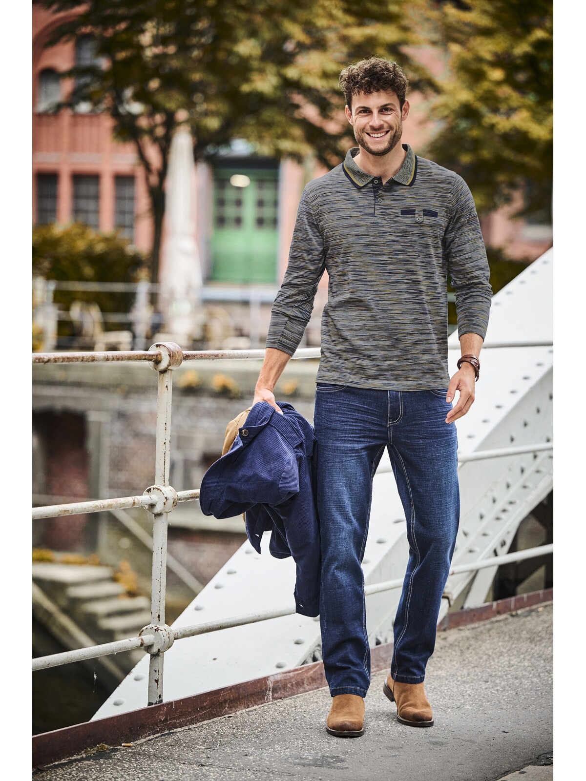 Babista Langarm-Poloshirt »Langarm-Poloshirt VANDOR«