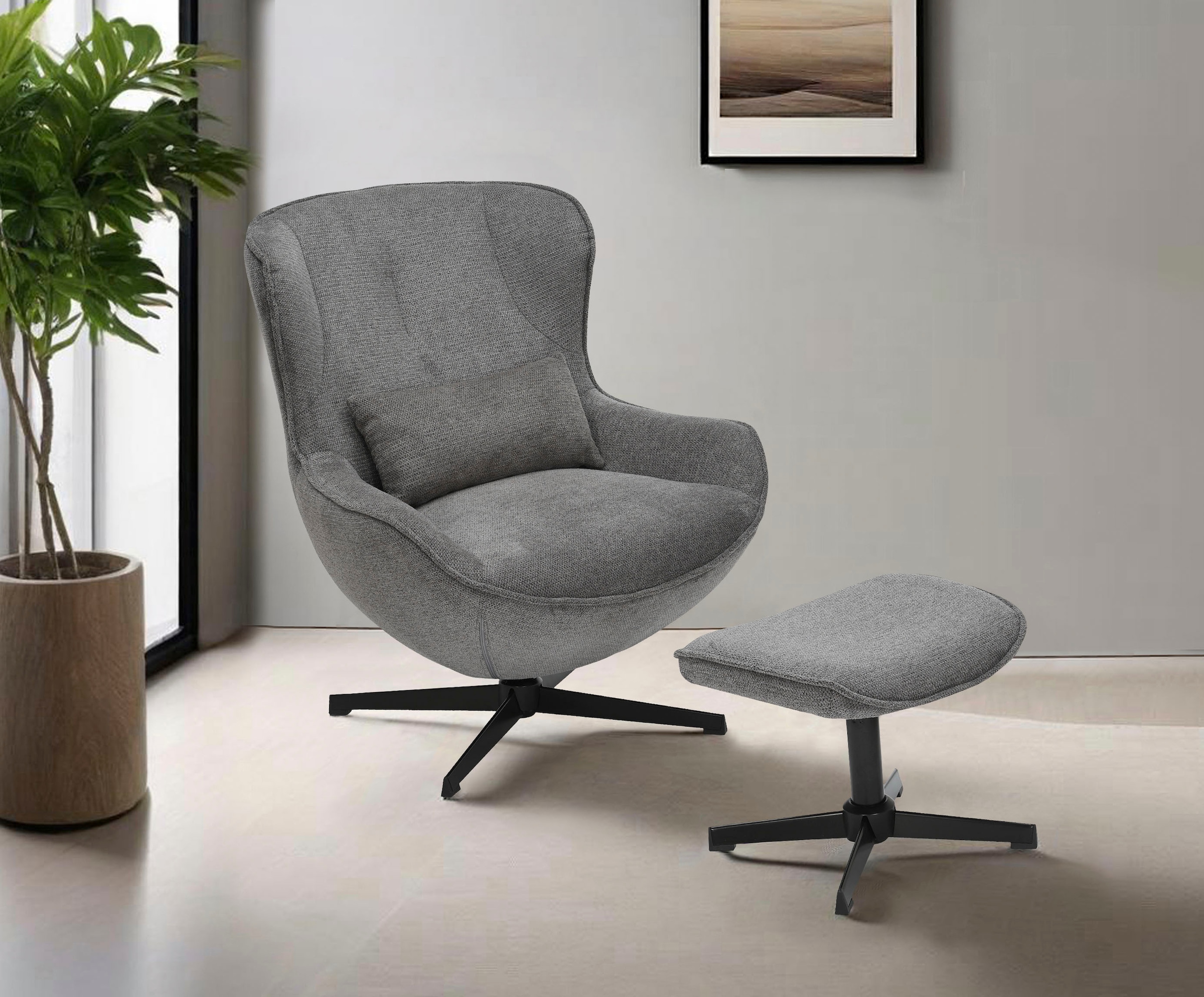 OTTO home Sessel »Yolli Relaxsessel, TV-Sessel mit Hocker«