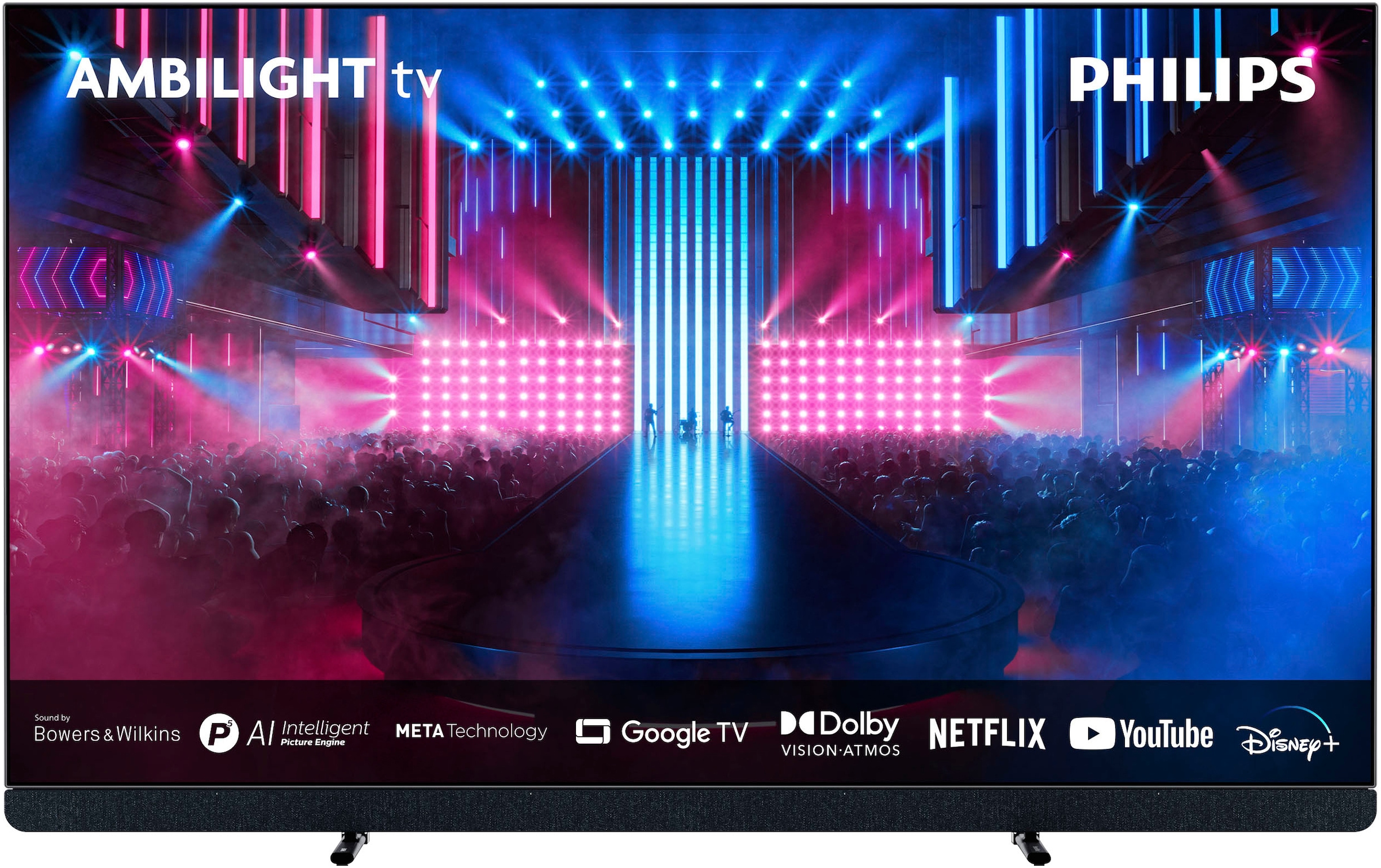 Philips OLED-Fernseher »65OLED909/12«, 4K Ultra HD, Google TV-Smart-TV