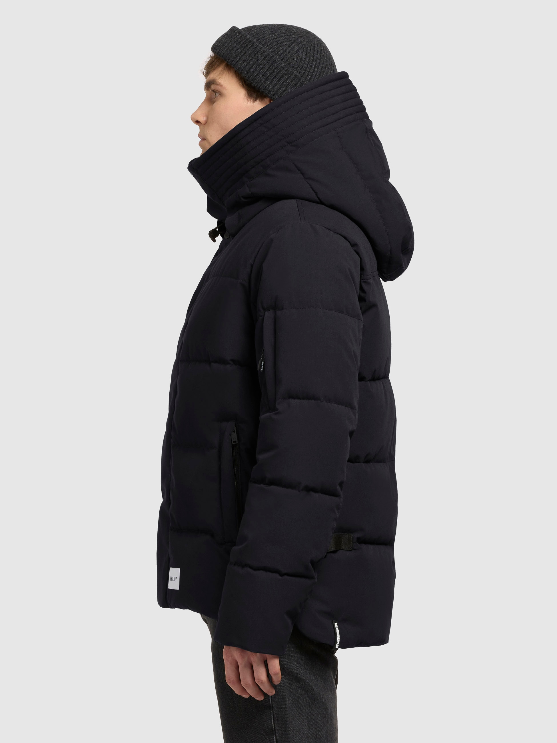 khujo Steppjacke »BARD«, mit Kapuze