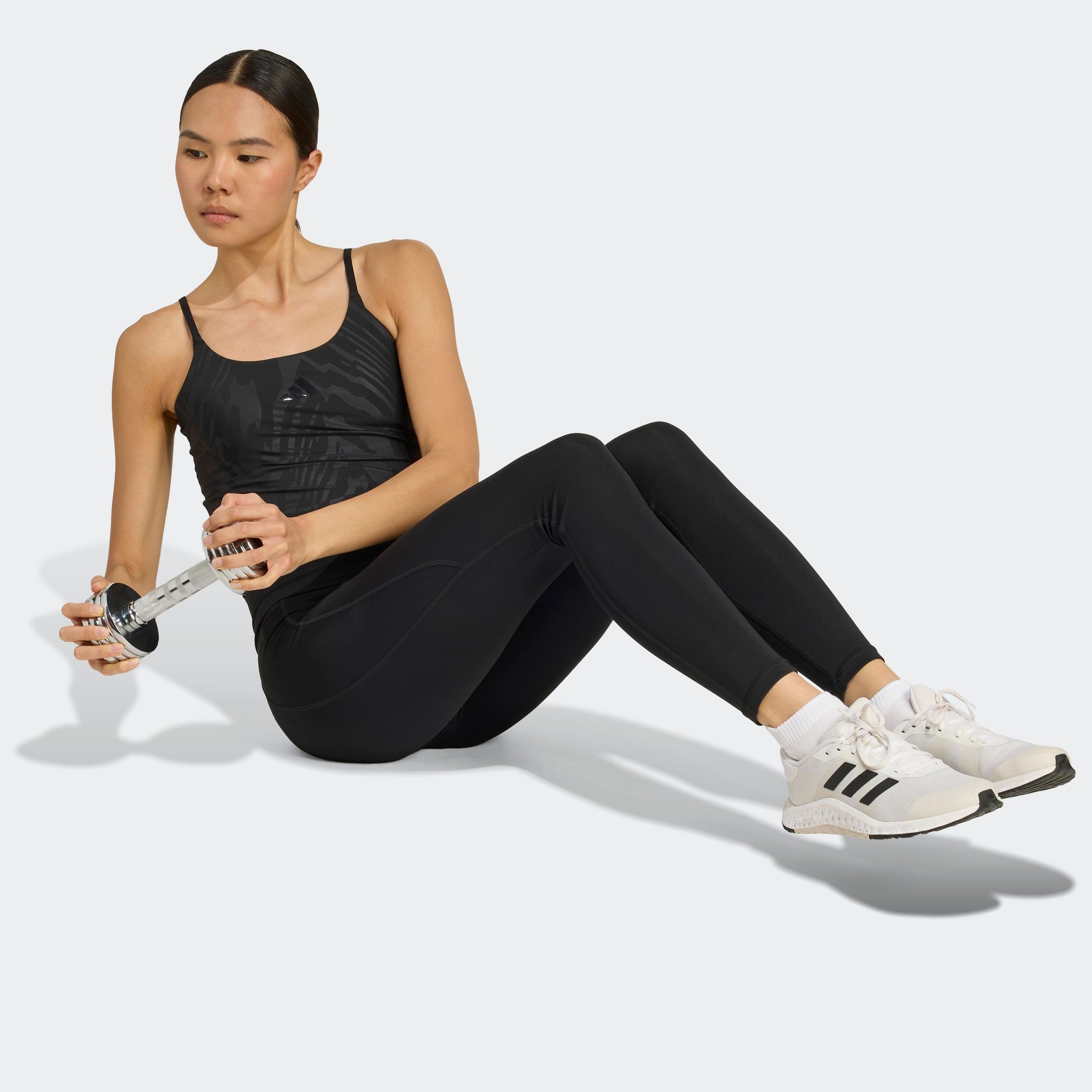 adidas Performance Tanktop »OPT AOP LS TANK« schmale Passform, mit AEROREADY Technologie, Rundhalsausschnitt