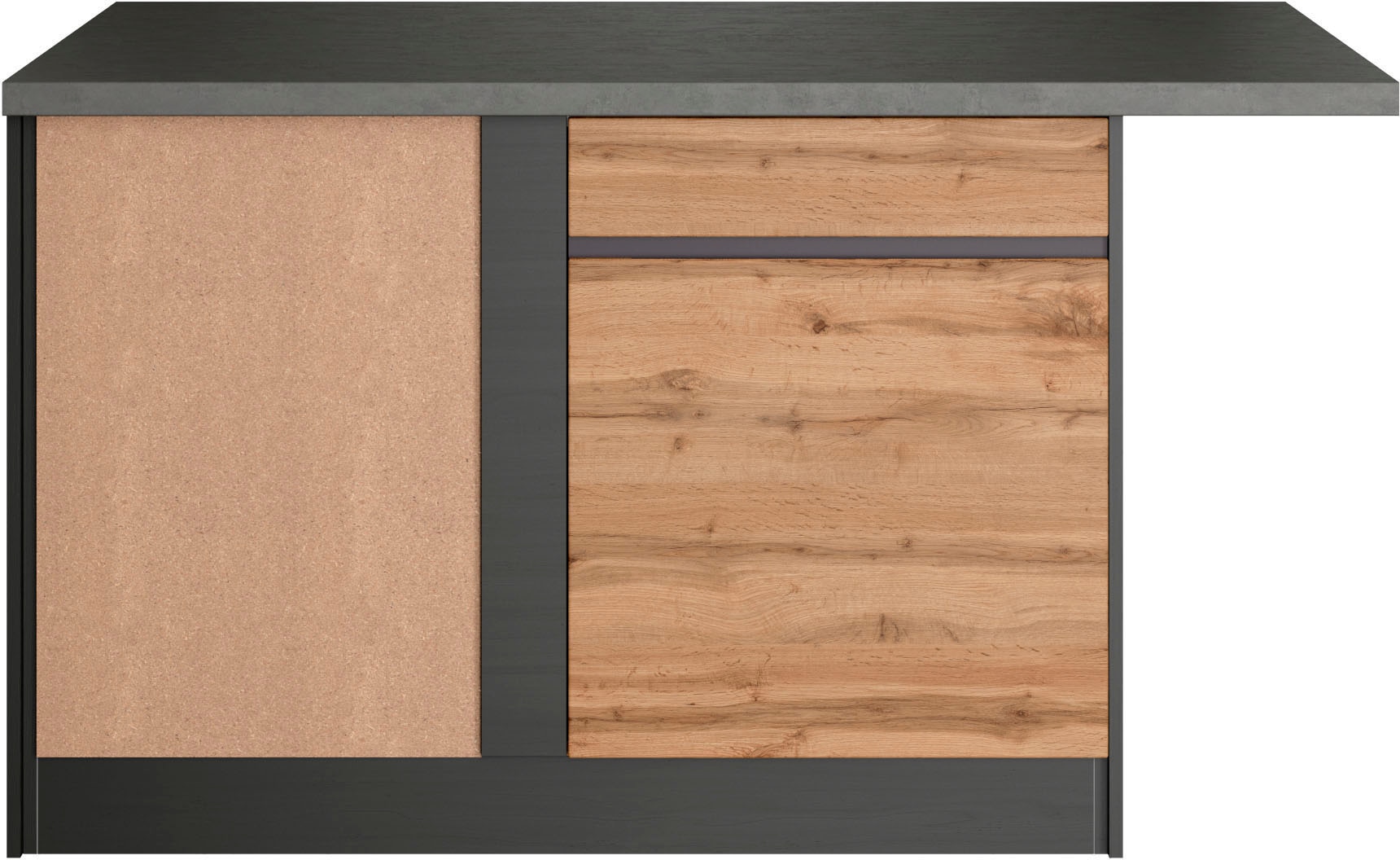 KOCHSTATION Winkelküche »KS-Riesa« Stellbreite 340x150 cm, wahlweise mit oder ohne E-Geräte