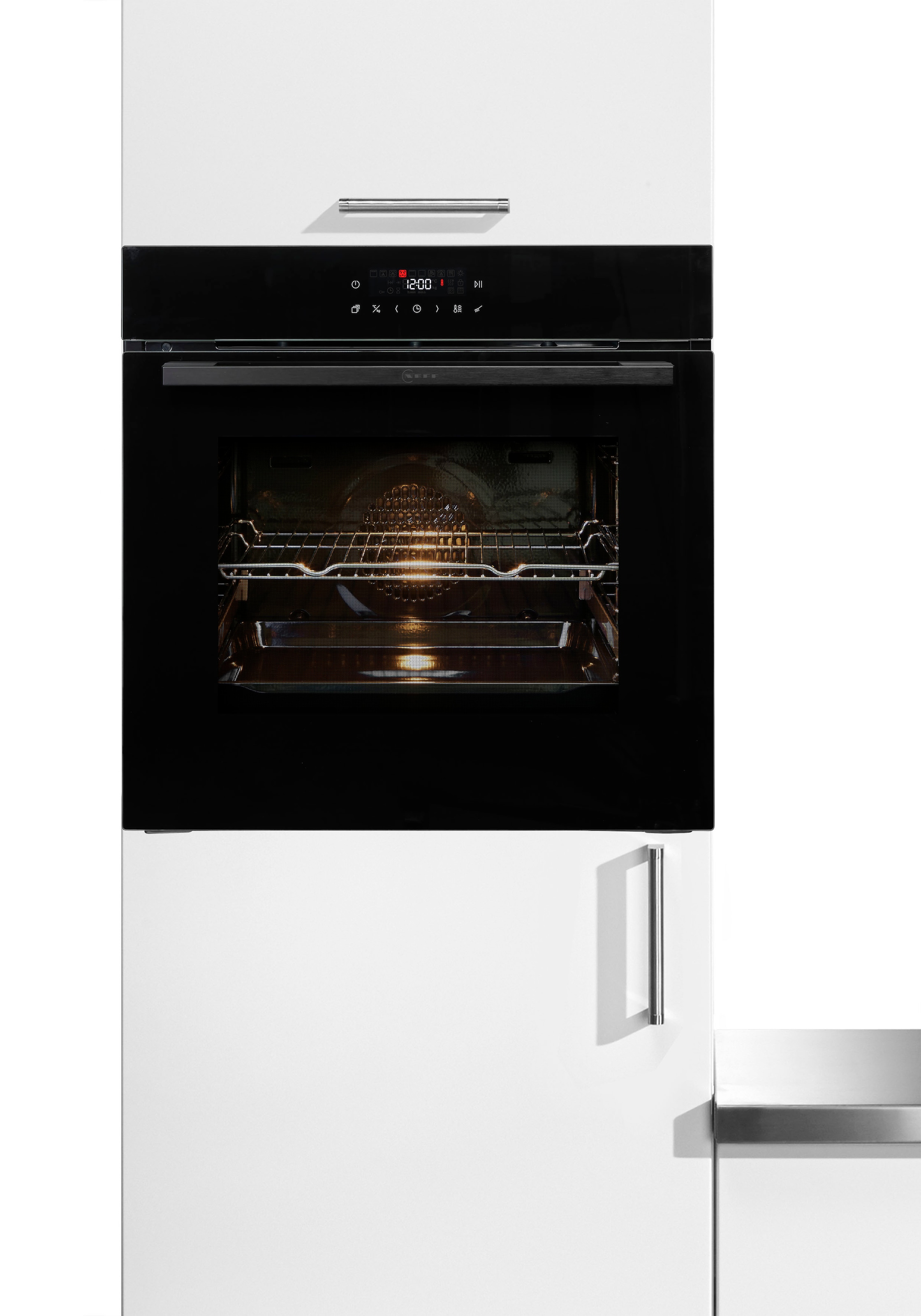 Backofen »B2CCJ7HK0«, N 30, B2CCJ7HK0, mit Teleskopauszug mit Stoppfunktion,...