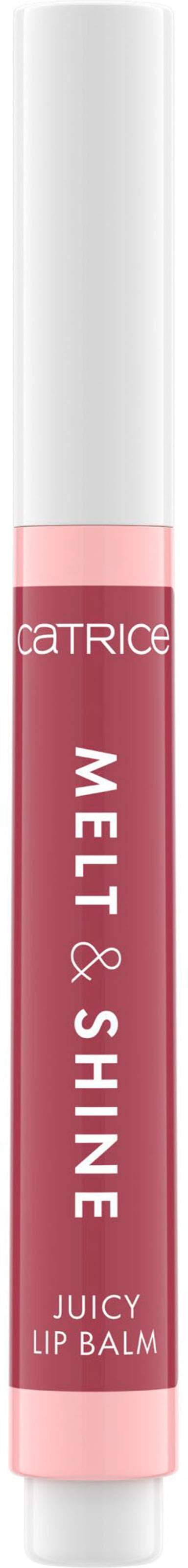 Catrice Lippenbalsam »Melt & Shine Juicy Lip Balm«, (Packung, 3 tlg.)