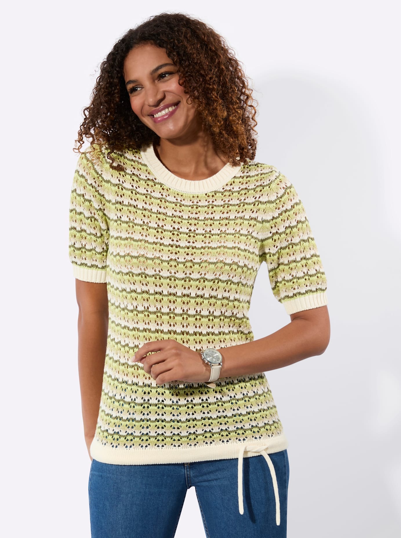 Inspirationen Ajourpullover »Ajour-Pullover«
