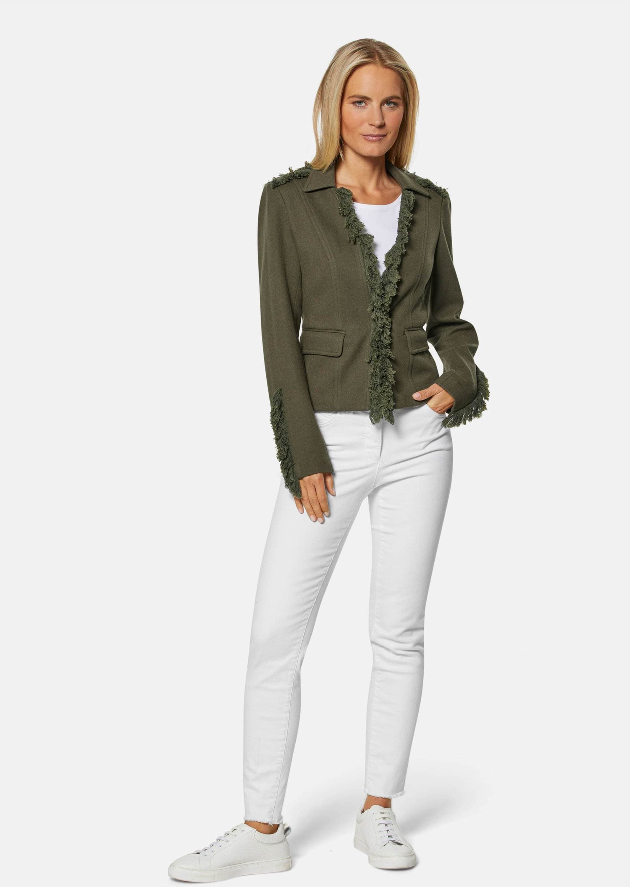 MADELEINE Jackenblazer »Blazer Blazer mit Fransen«