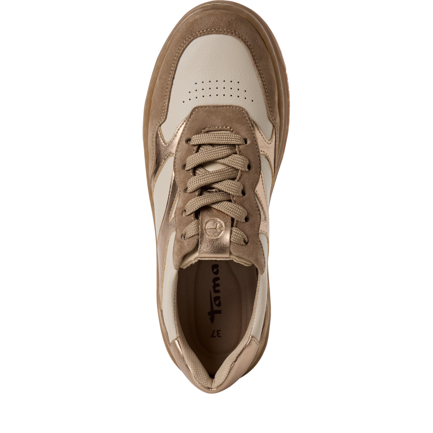 Tamaris Plateausneaker  Freizeitschuh, Plateausneaker im angesagtem Look