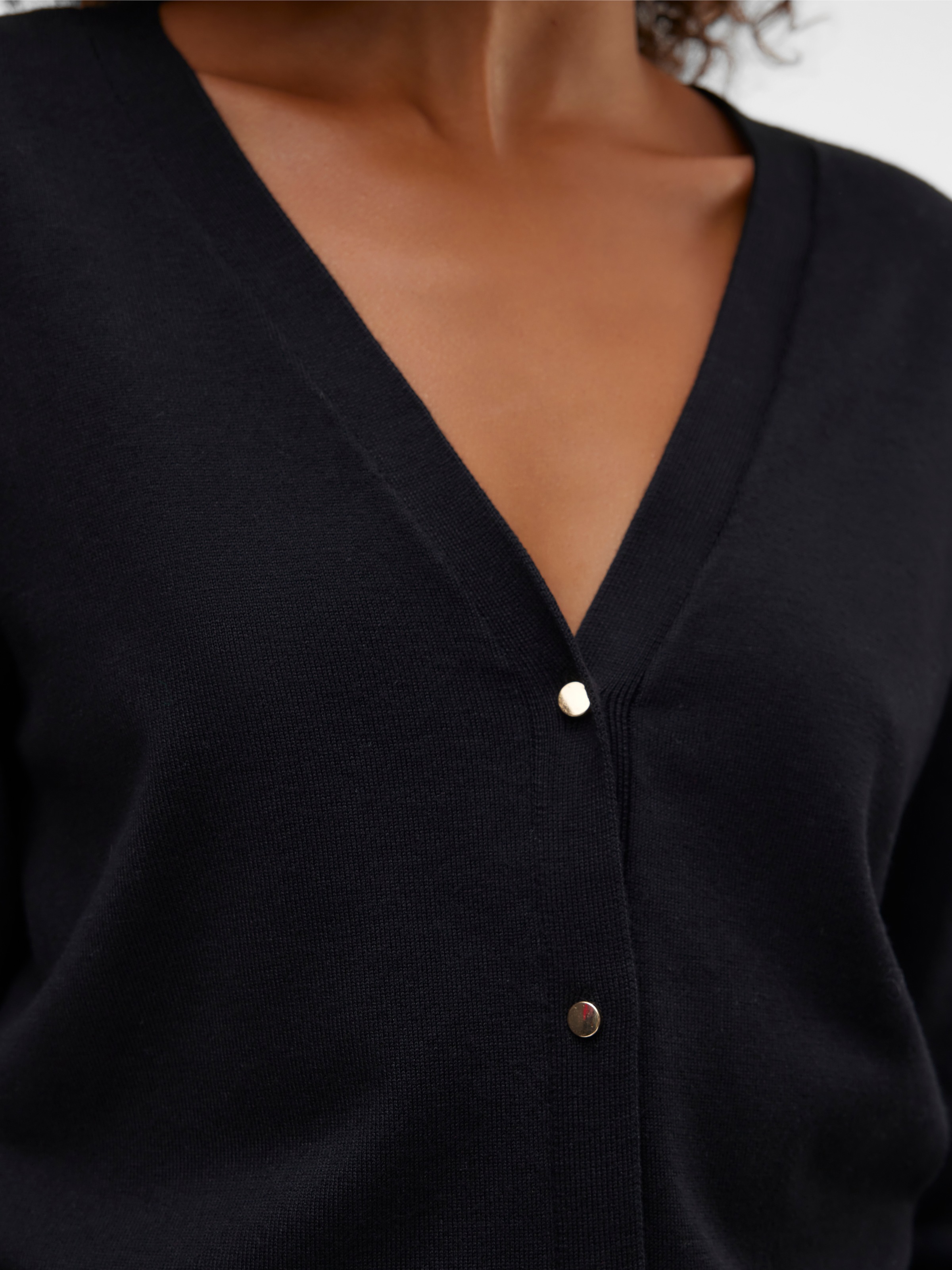 Vero Moda Strickjacke »VMSILJE LS V-NECK CARDIGAN GA NOOS«
