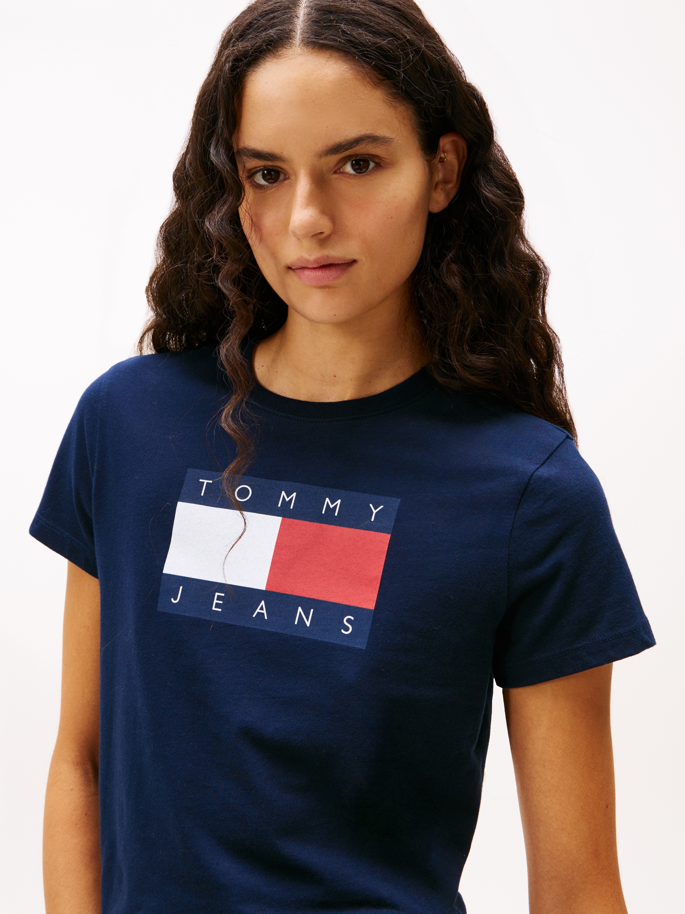 Tommy Jeans Kurzarmshirt »TJW REG TJ FLAG SS TEE«