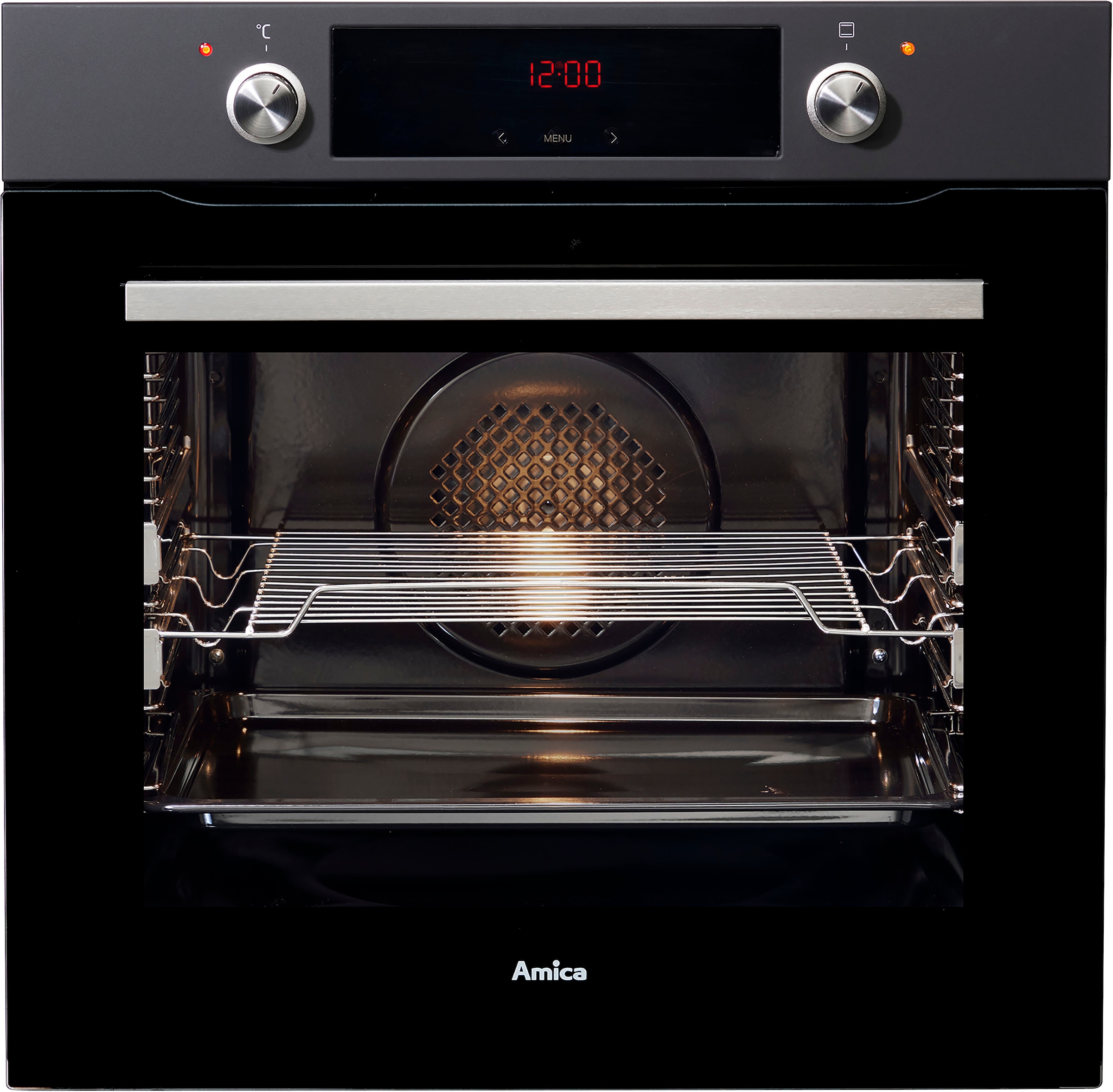 Amica Backofen-Set »BOXI 955 000 SM«, mit 2-fach-Teleskopauszug, 2fach-Teleskopauszug, Heißluft, XXL Volumen