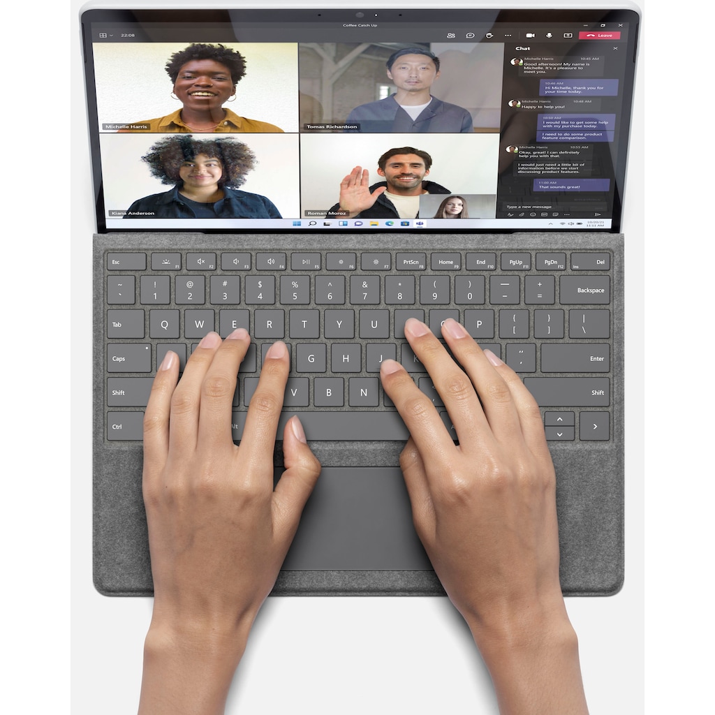 Microsoft Notebook »Surface Pro X«, 33 cm, / 13 Zoll, Microsoft, 128 GB SSD