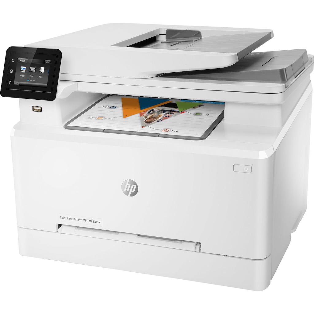 HP Multifunktionsdrucker »Color LaserJet Pro MFP M283fdw«, HP+ Instant Ink kompatibel